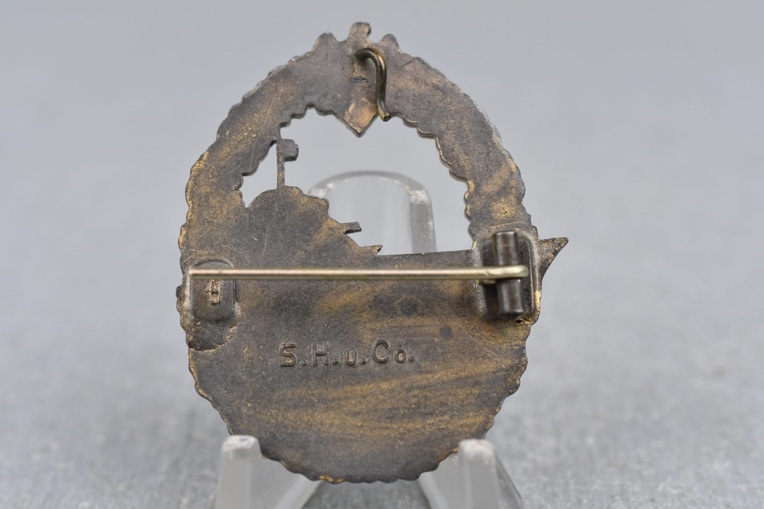 Kriegsmarine Destroyer Badge 'Zerstörerkriegsabzeichen' by S.H.u.Co. — image 2