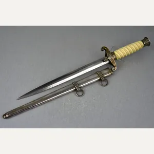Army (Heer) officer dagger 'Heeres-Offizierdolch'by H. Kolping with engraved owner's …