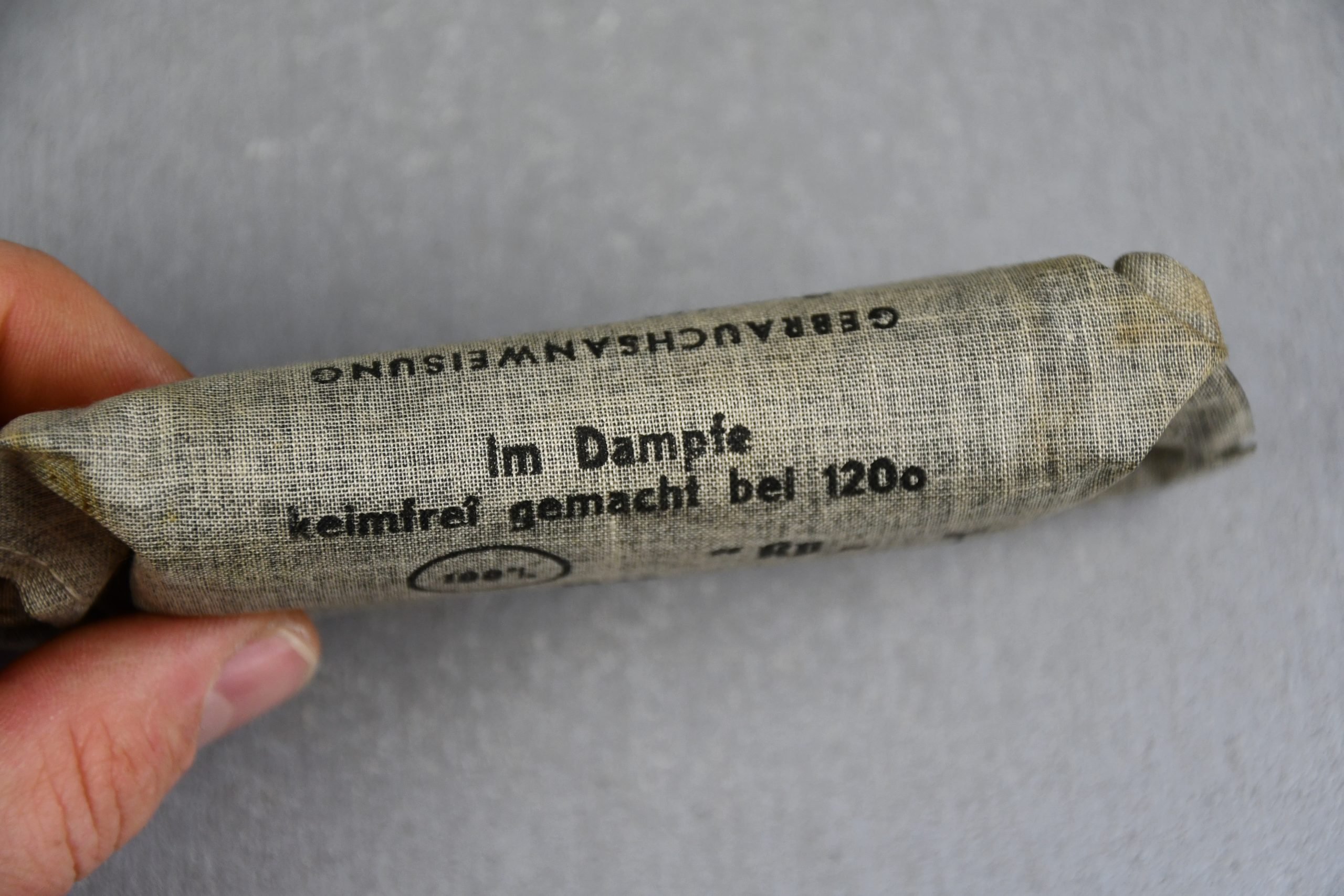 RARE Wehrmacht bandage 1945 — image 2