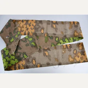 Waffen-SS oak pattern camouflage 'Eichenlaub' canvas cloth