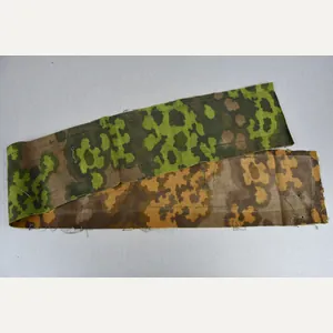 Waffen-SS oak pattern camouflage 'Eichenlaub' canvas cloth