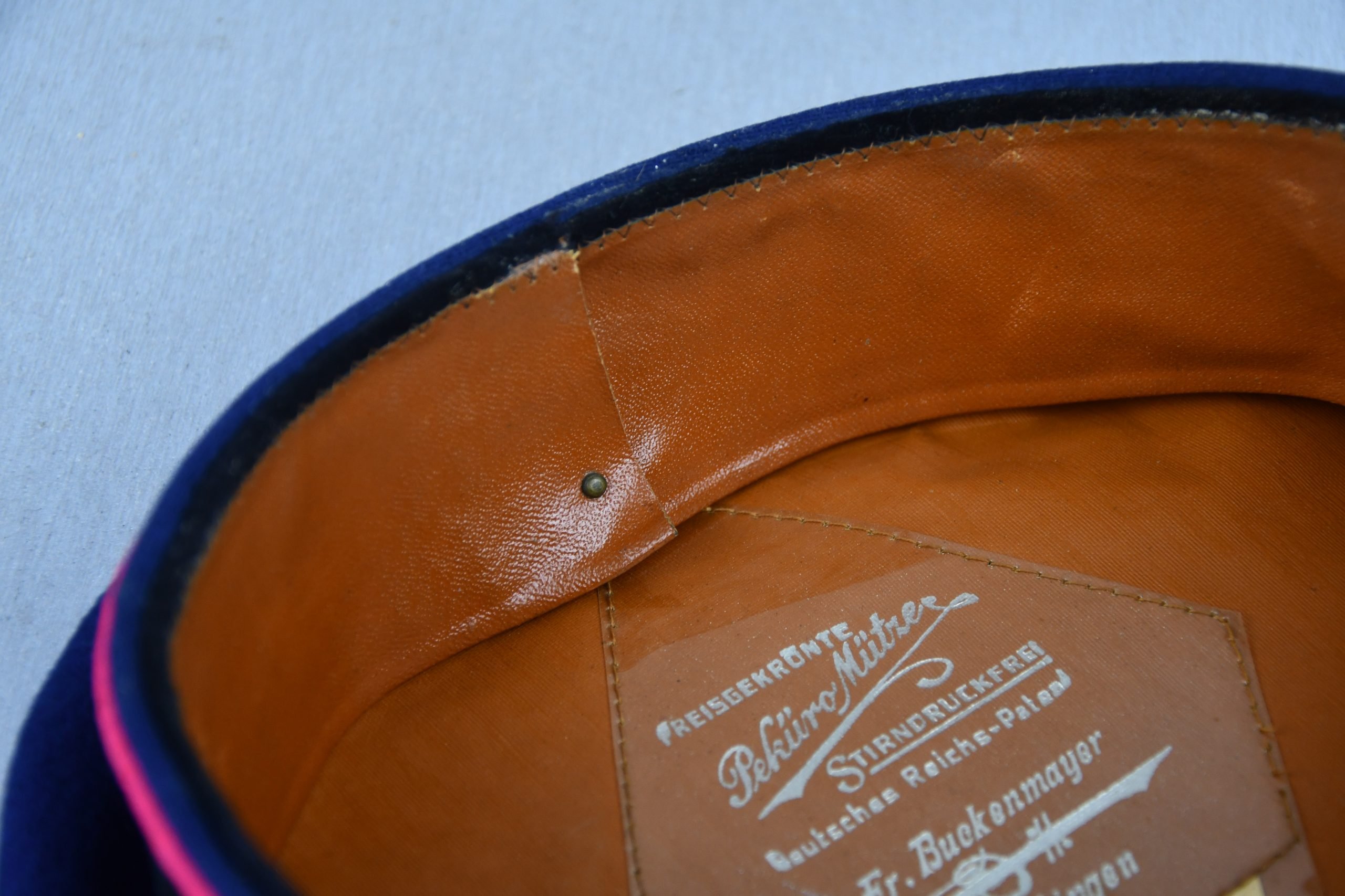 Early 'Deutsche Feuerwehr' visor cap by Peküro – Frank Buckenmayer — image 19