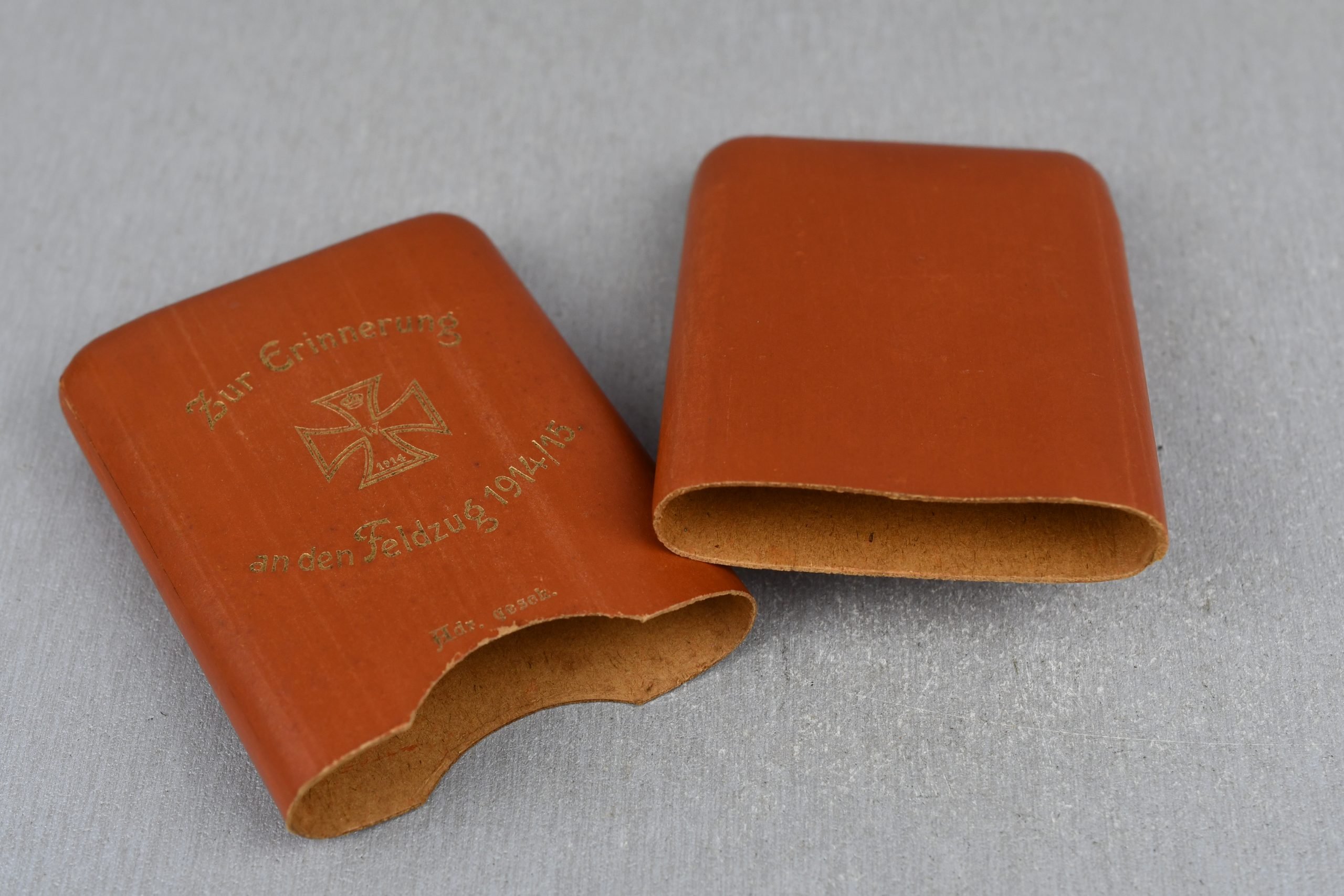 Original WWI Veteran Cigarette Case – 'Zur Erinnerung an den Feldzug 1914/15' — image 5