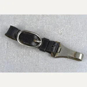 Early M33 SS or NSKK black leather dagger hanger