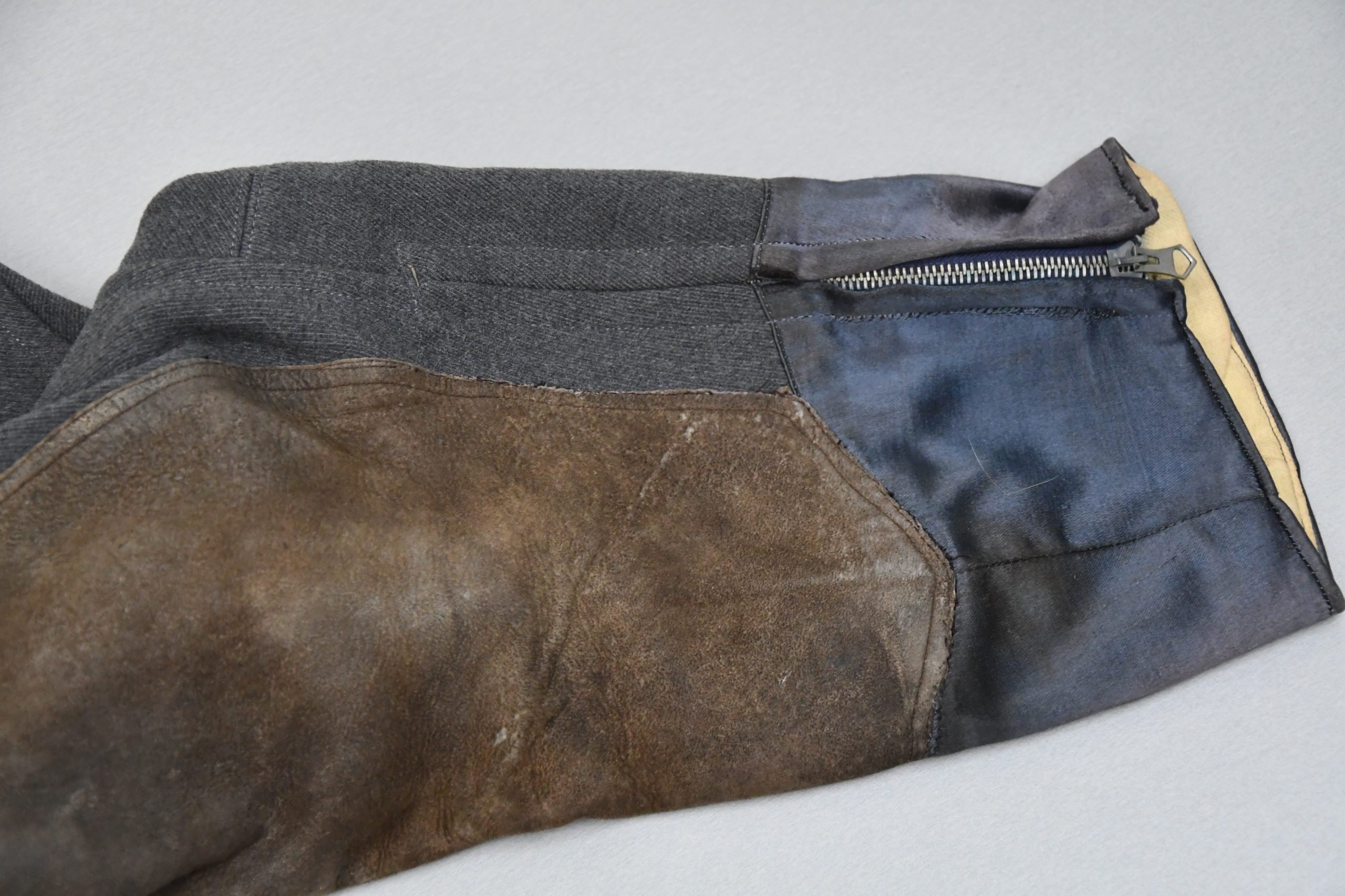 M36 Army / Waffen-SS stone grey officer breeches — image 2