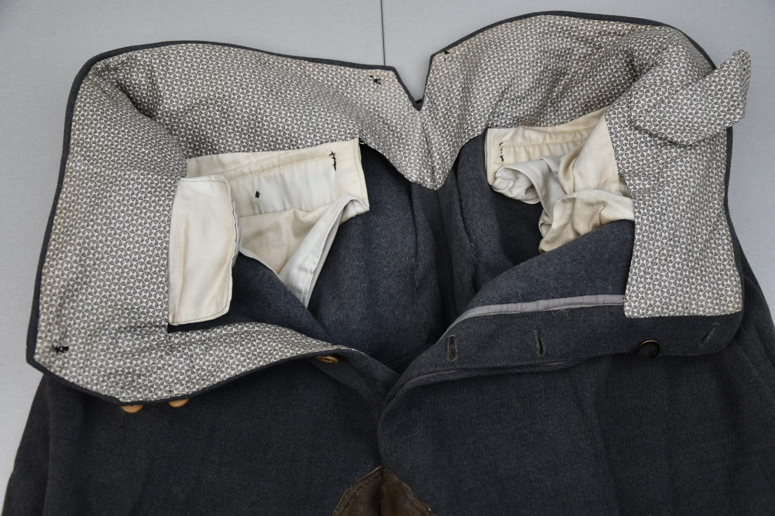 M36 Army / Waffen-SS stone grey officer breeches — image 6