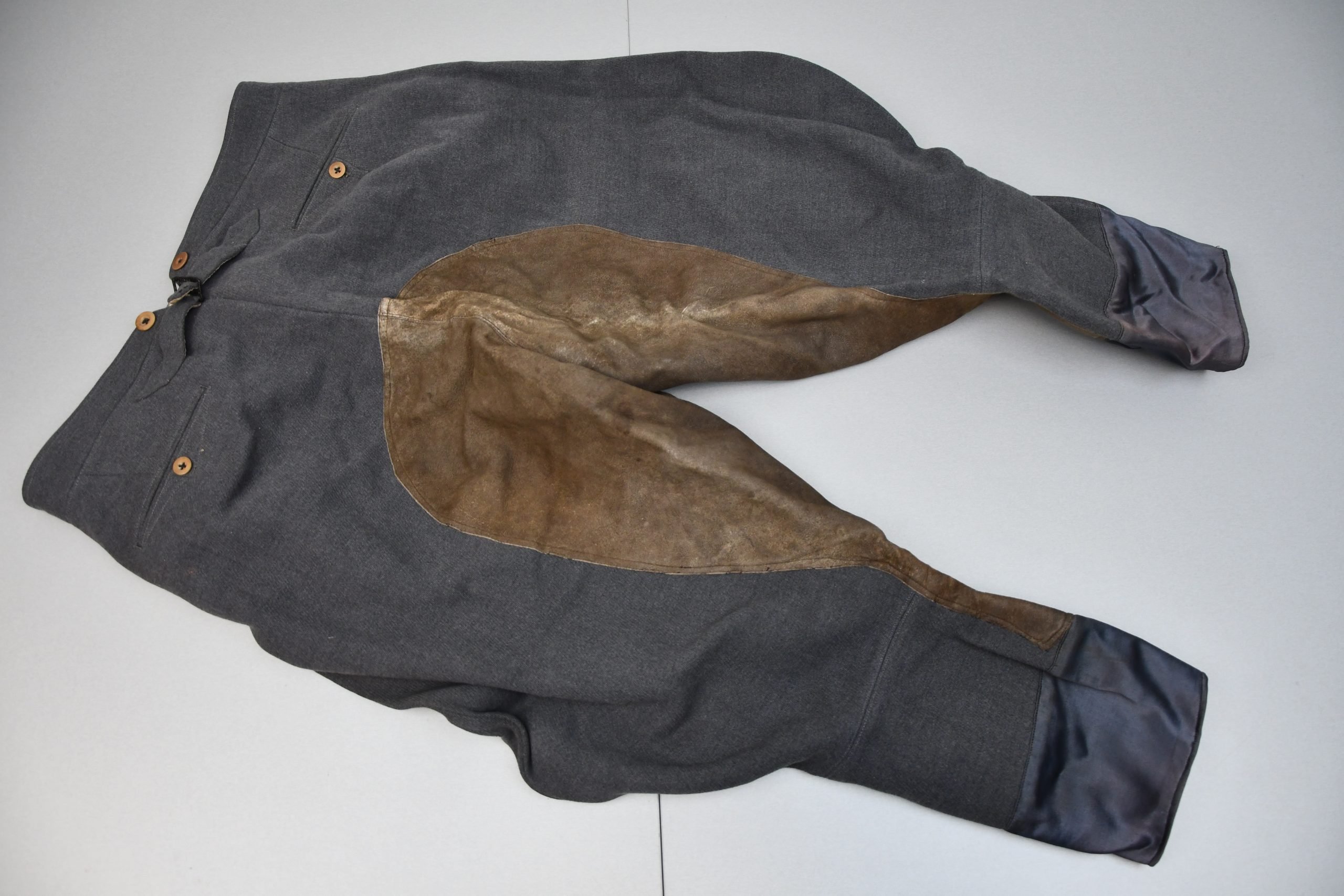 M36 Army / Waffen-SS stone grey officer breeches — image 7