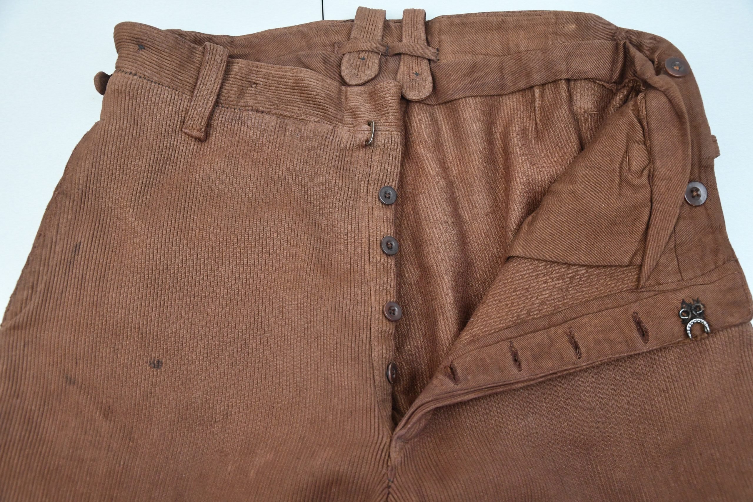 Early Political / SA 'Sturmabteilung' Brown Ribbed Trousers — image 7