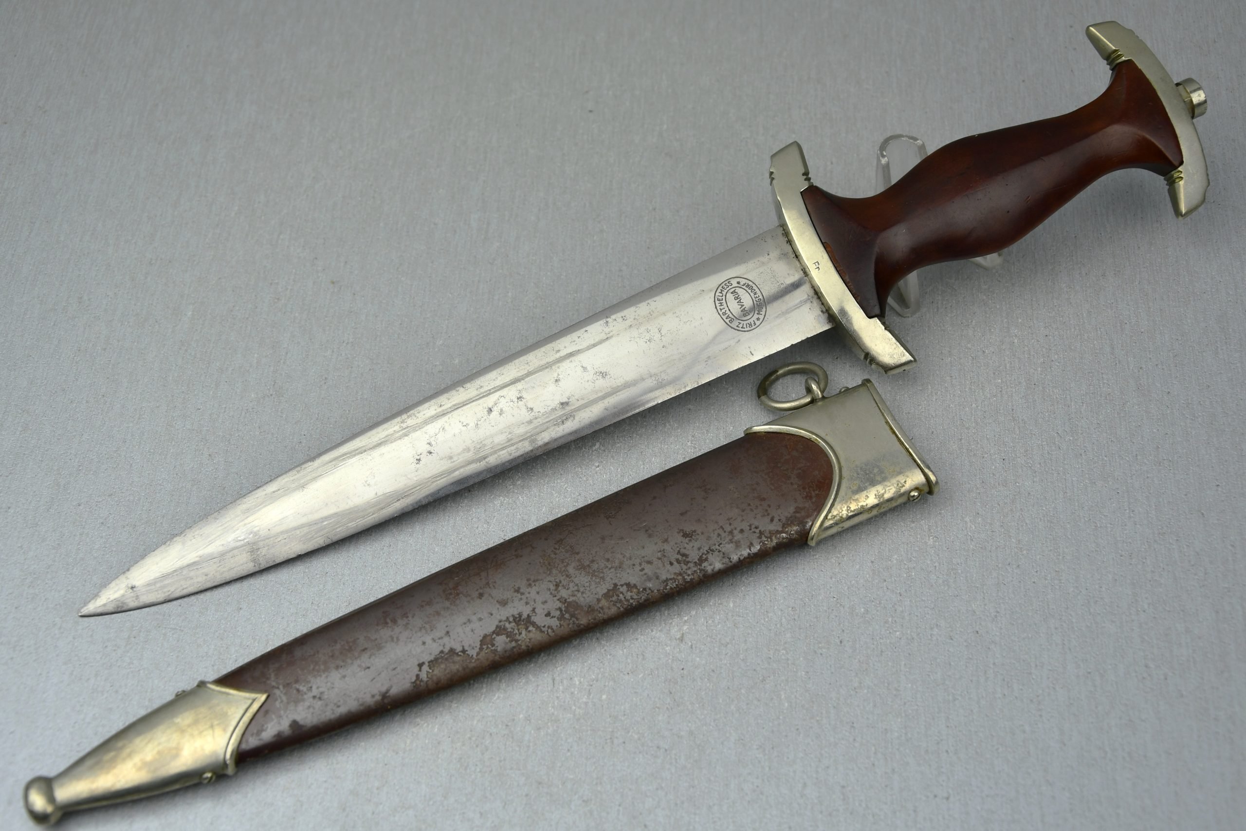 Early M33 SA Sturmabteilung dagger by Fritz Barthelmess Bavaria — image 7