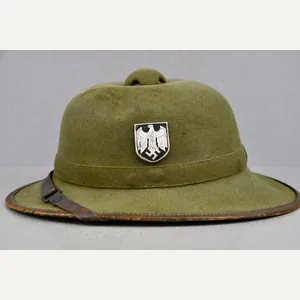 Army (Heer) 'Afrikakorps' tropical pith helmet by 'M' 1942
