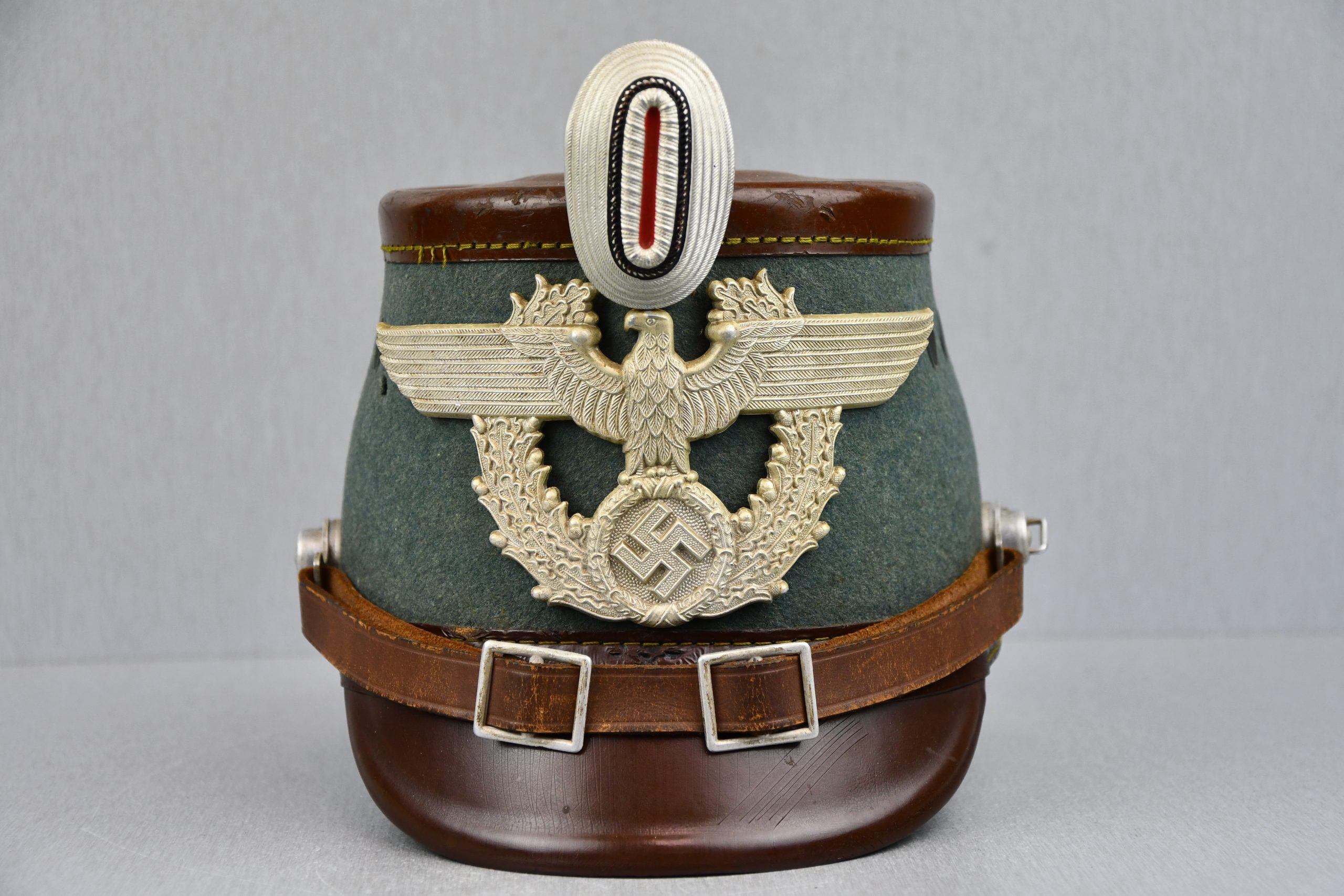 Polizei 'Gendarmerie' Shako (Tschako) by Erel 1939 — image 2