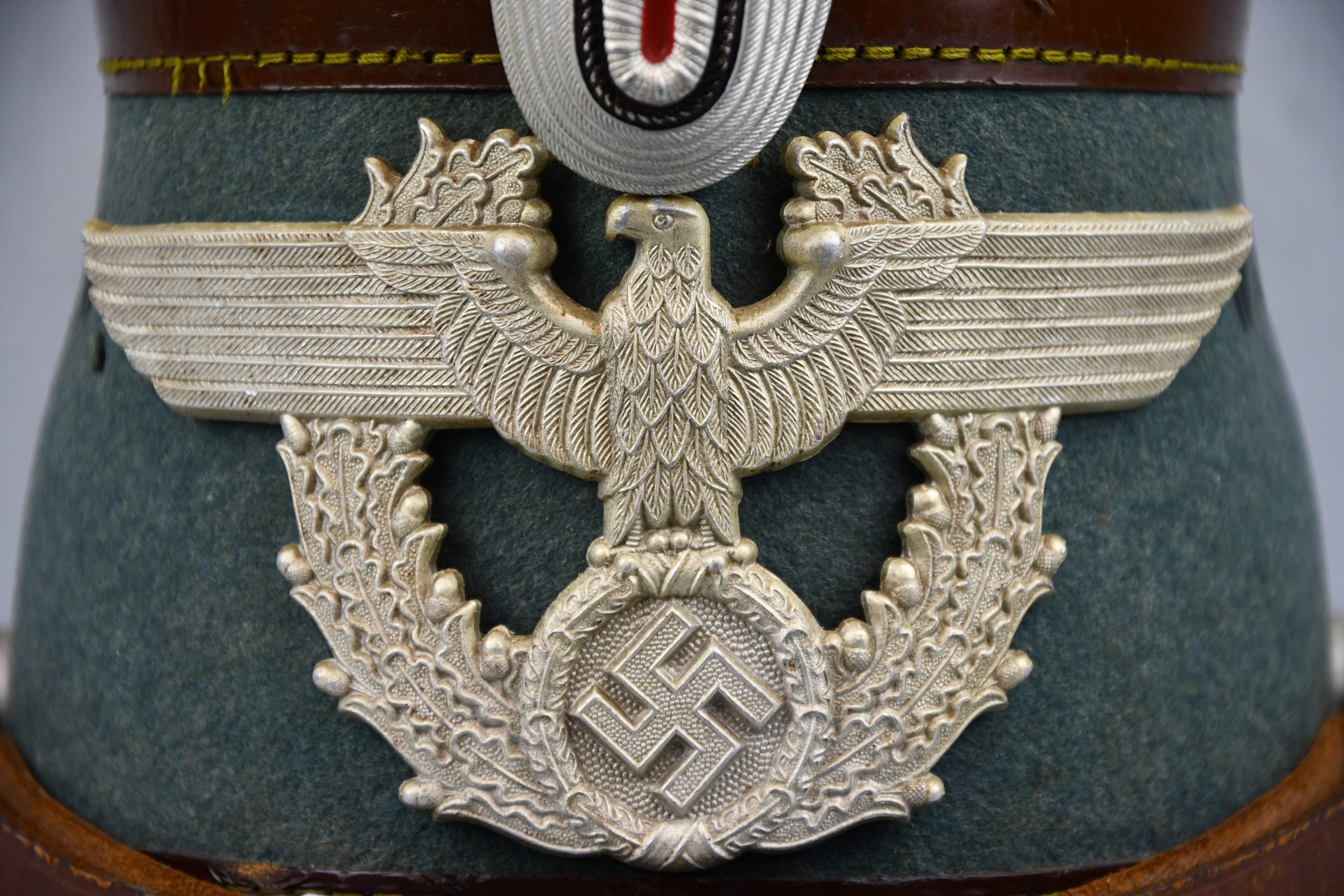 Polizei 'Gendarmerie' Shako (Tschako) by Erel 1939 — image 4