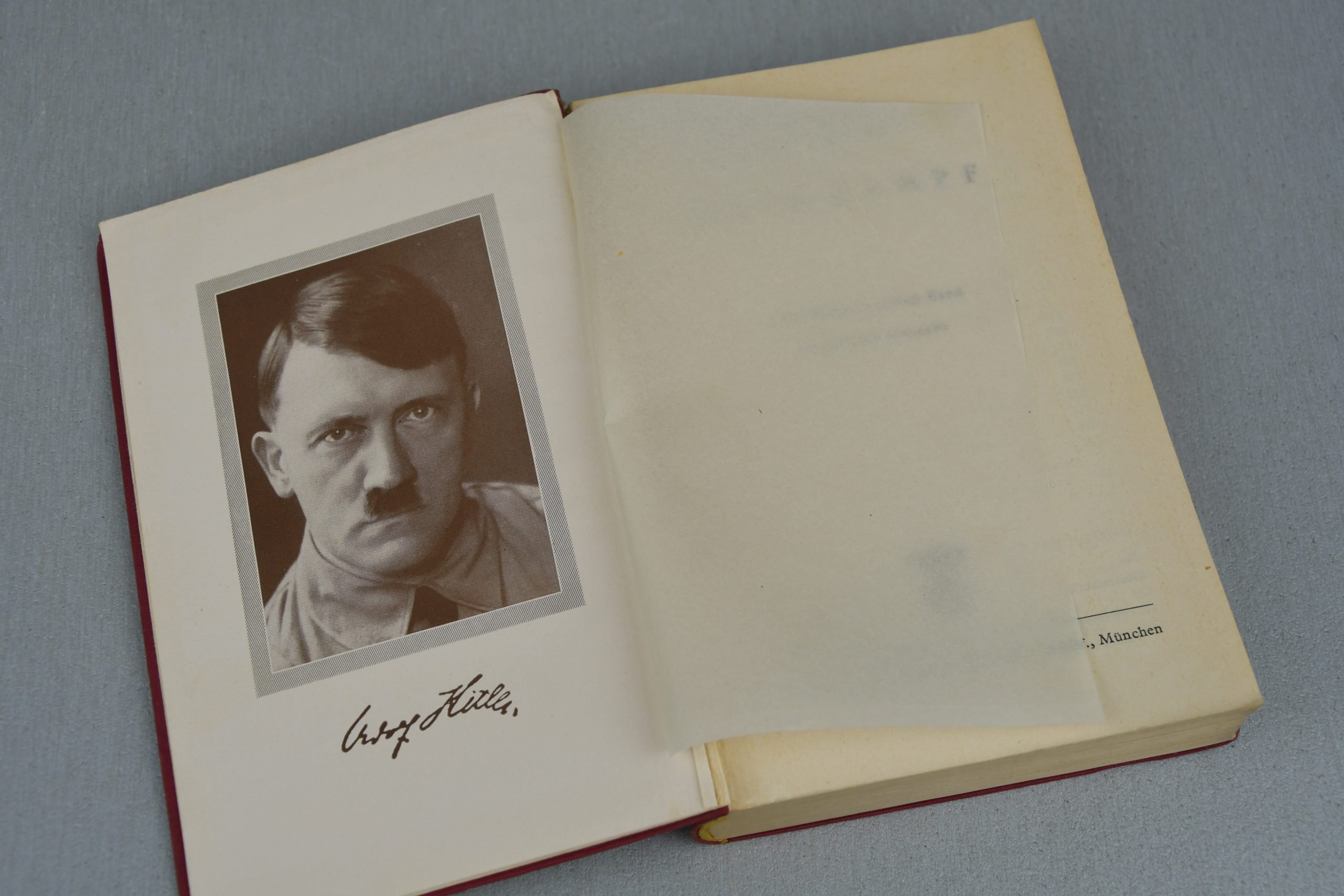 Adolf Hitler's Mein Kampf 1942 red edition — image 3