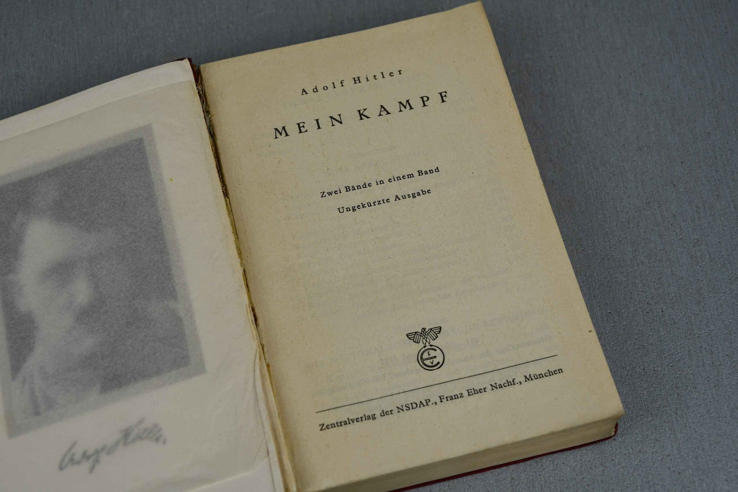 Adolf Hitler's Mein Kampf 1942 red edition — image 4