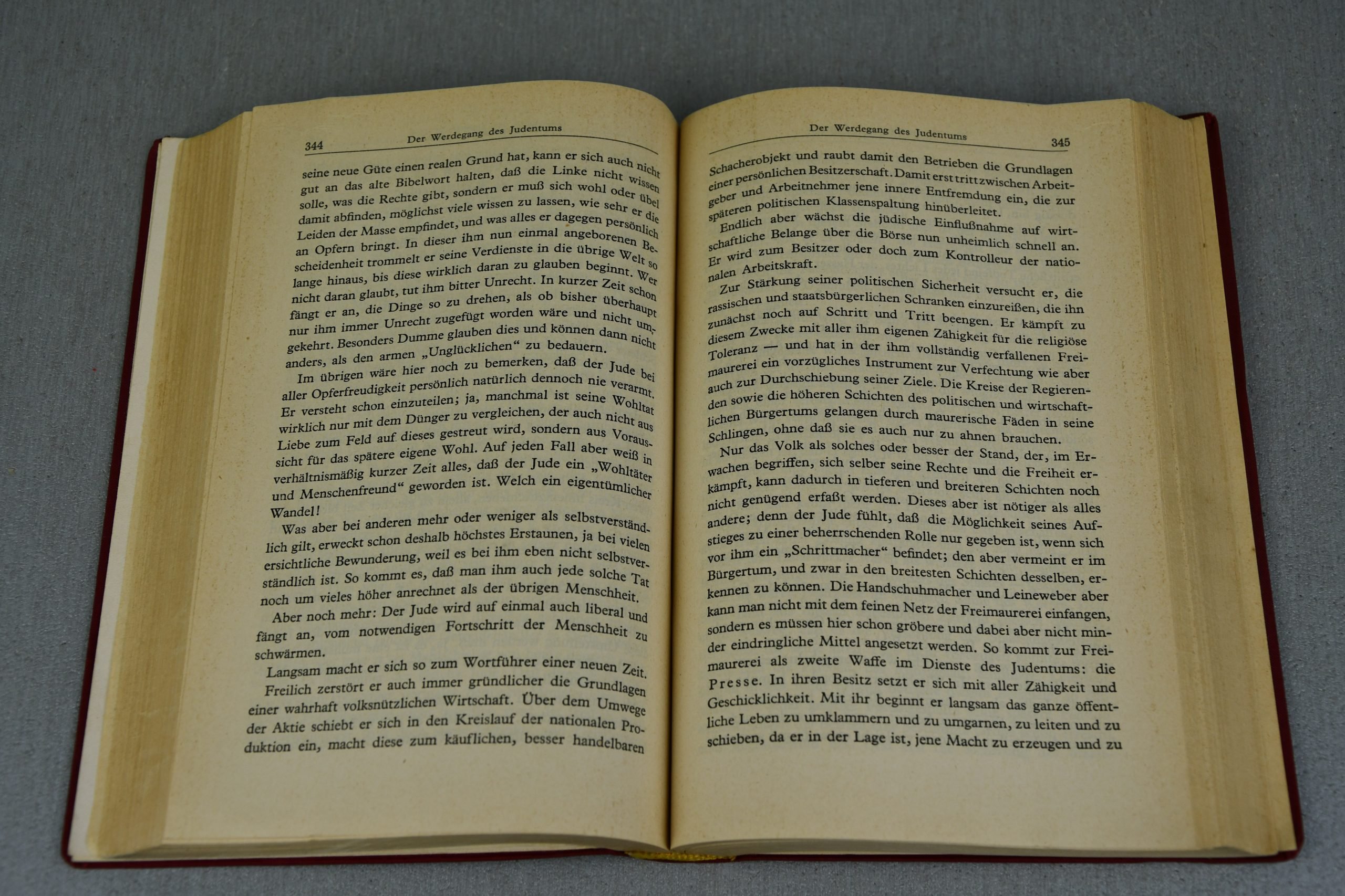 Adolf Hitler's Mein Kampf 1942 red edition — image 6