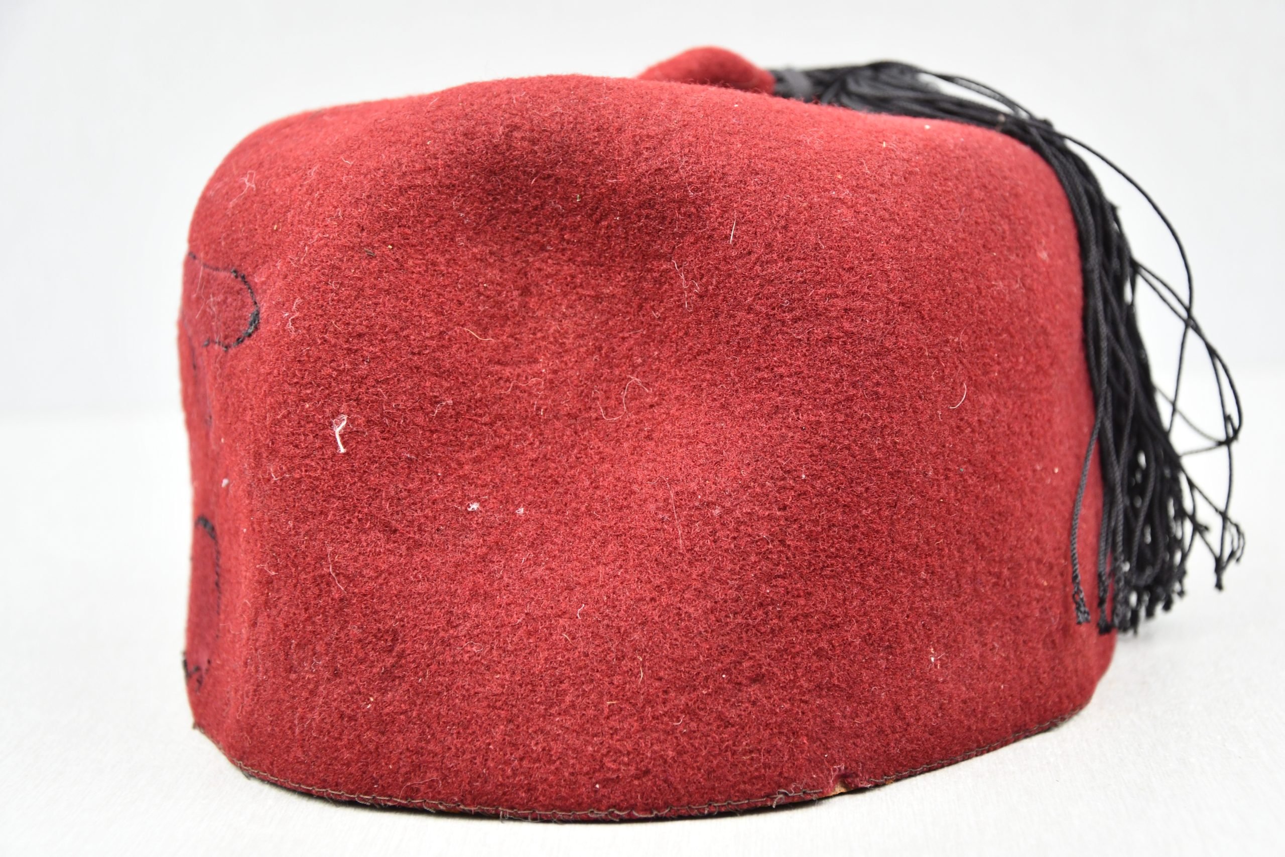 Waffen-SS Handschar (kroatische Nr. 1) maroon Fez — image 2