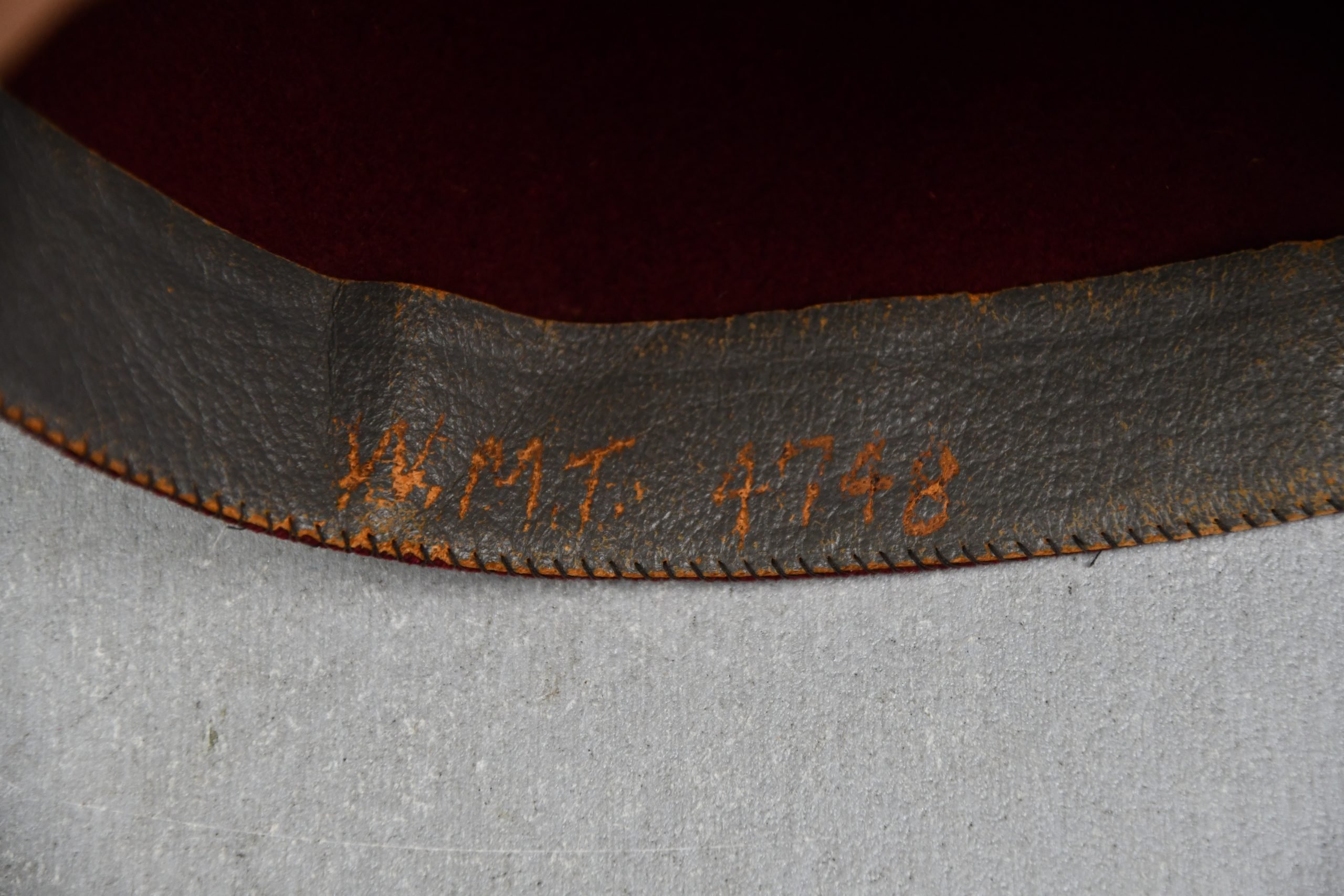 Waffen-SS Handschar (kroatische Nr. 1) maroon Fez — image 6