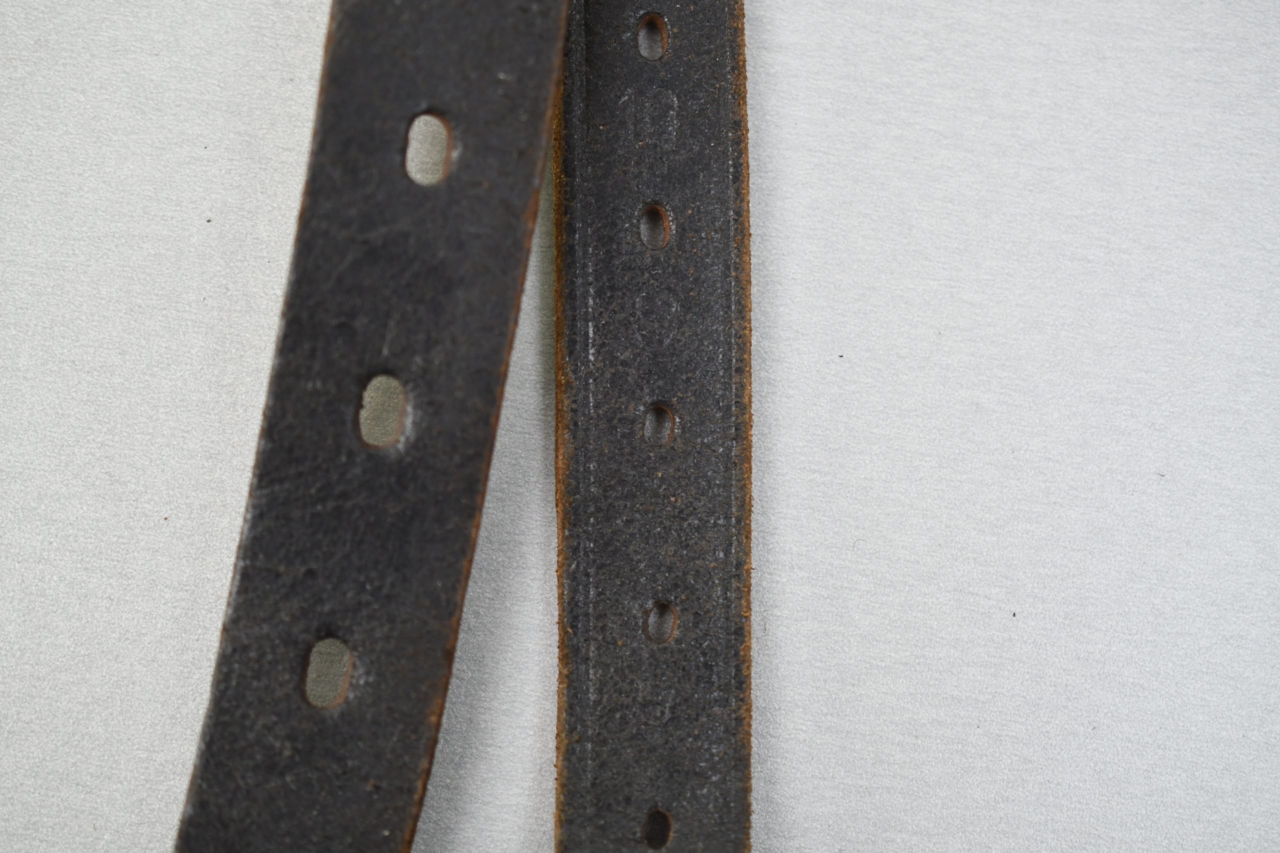 Wehrmacht leather Y-straps 'Koppeltragegestell' with RBNr. — image 7