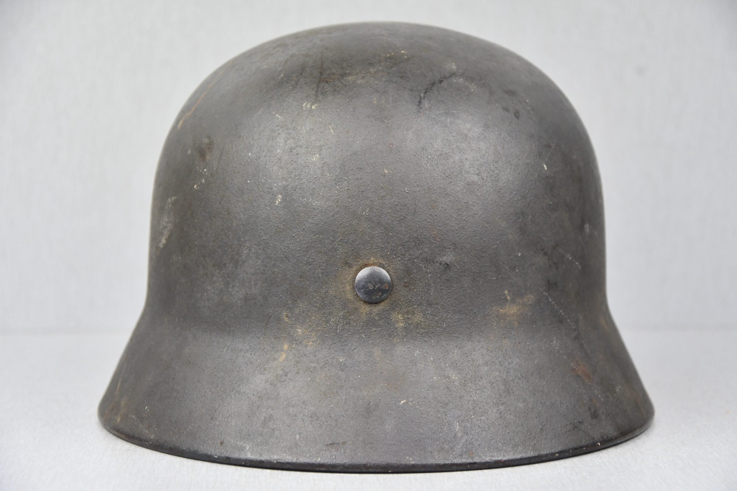 M40 Luftwaffe single decal steel helmet Q64 — image 5