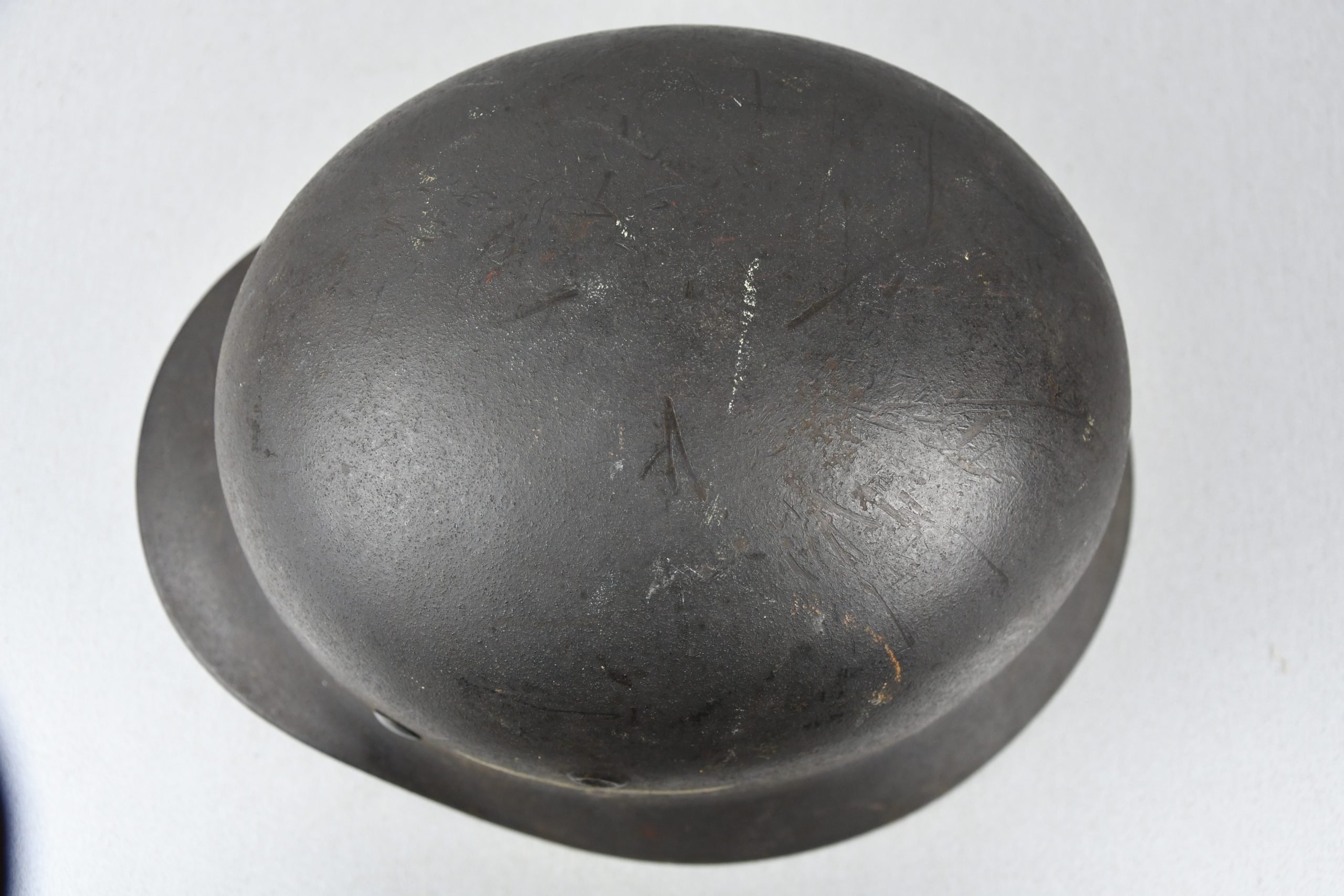 M40 Luftwaffe single decal steel helmet Q64 — image 6