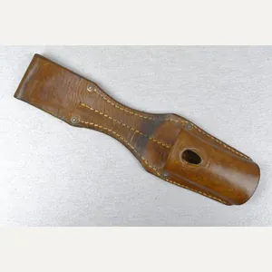 Wehrmacht brown leather K98 bayonet frog