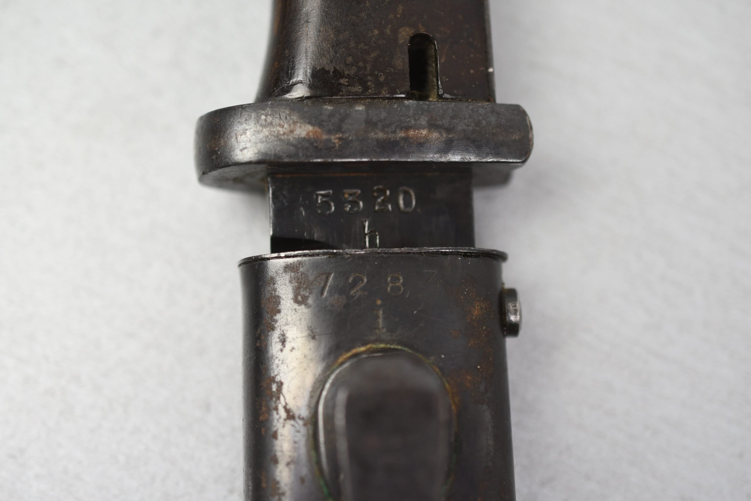 Wehrmacht K98 bayonet by Berg & Co. '38 with scabbard by Coppel 1939 — image 10