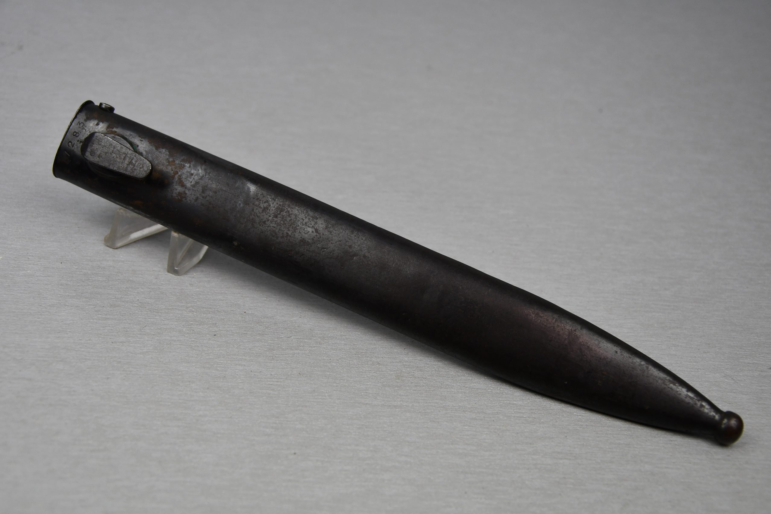 Wehrmacht K98 bayonet by Berg & Co. '38 with scabbard by Coppel 1939 — image 6