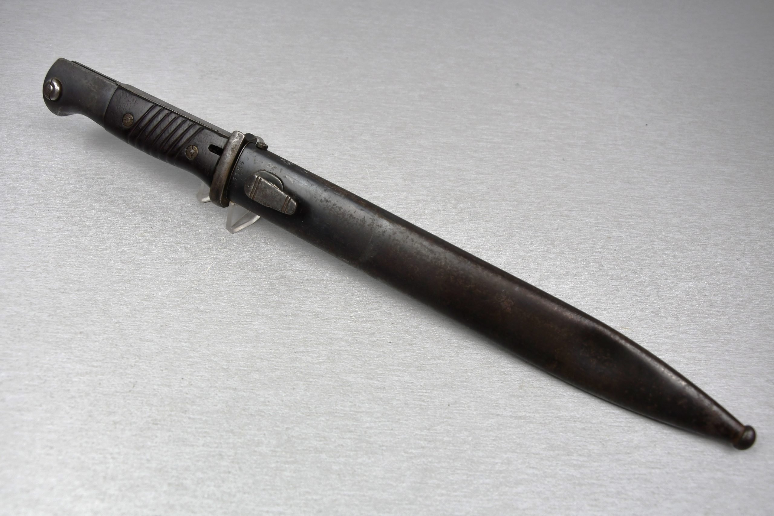 Matching Wehrmacht K98 bayonet by S/245 'Jetter & Scheerer' 1936 — image 2