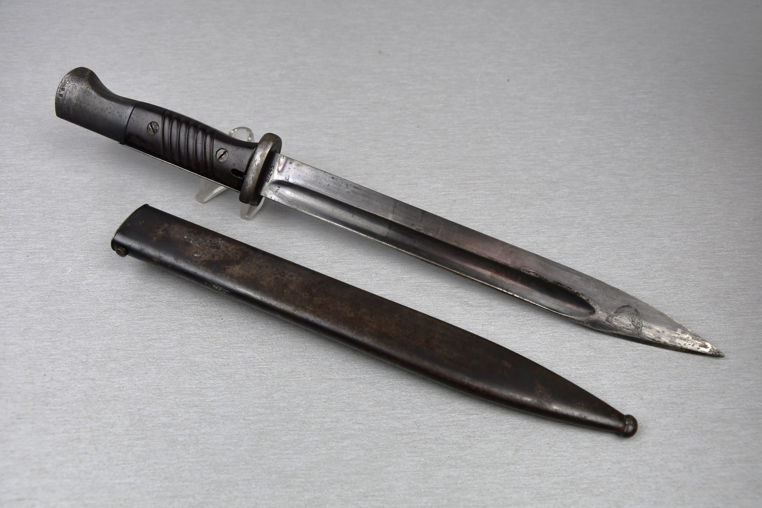 Matching Wehrmacht K98 bayonet by S/245 'Jetter & Scheerer' 1936 — image 9