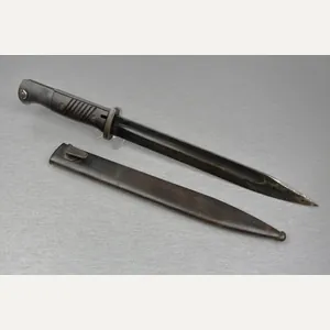 Matching Wehrmacht K98 bayonet by S/245 'Jetter & Scheerer' 1936