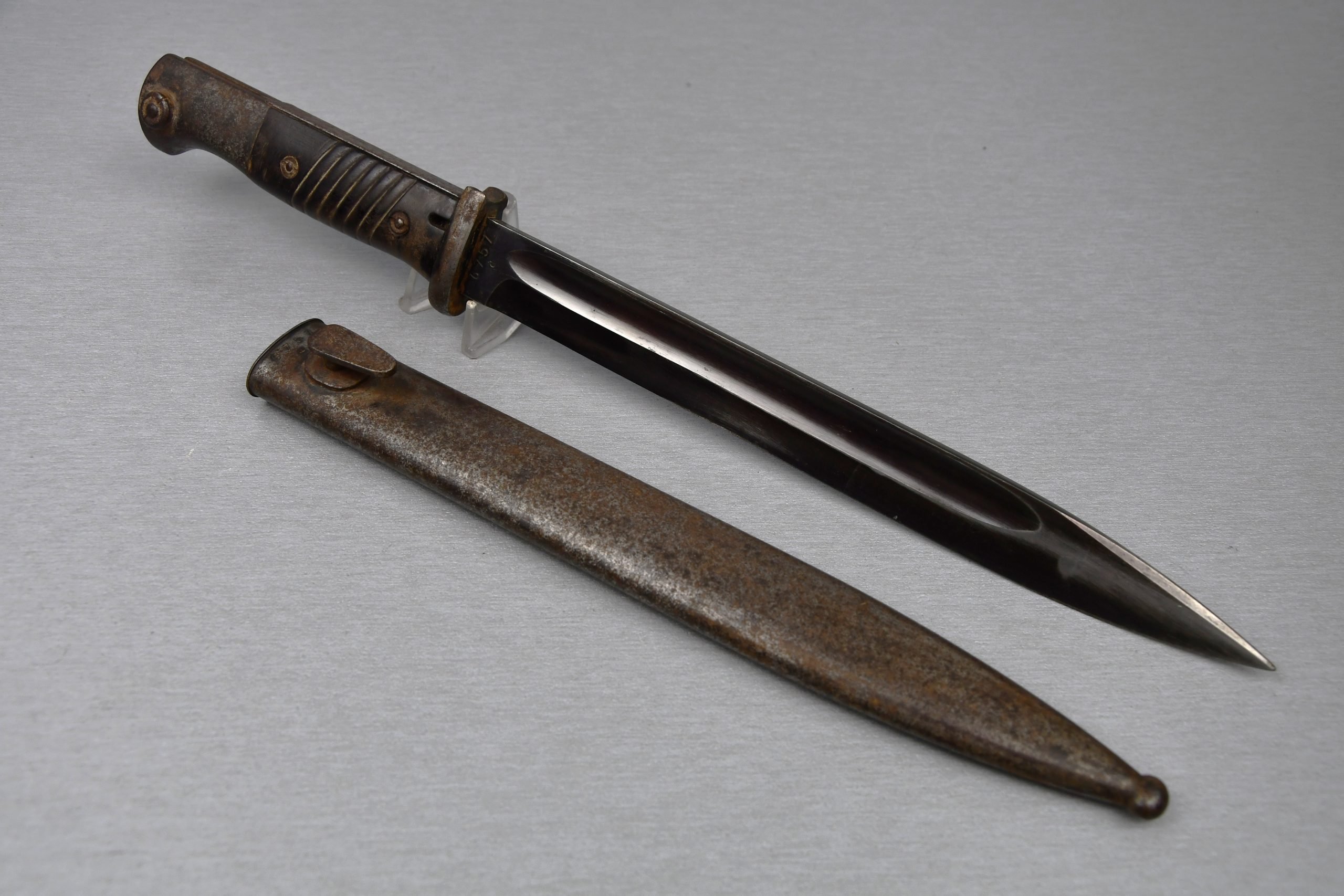 Matching Wehrmacht K98 bayonet by W.K.C. 1939 — image 8
