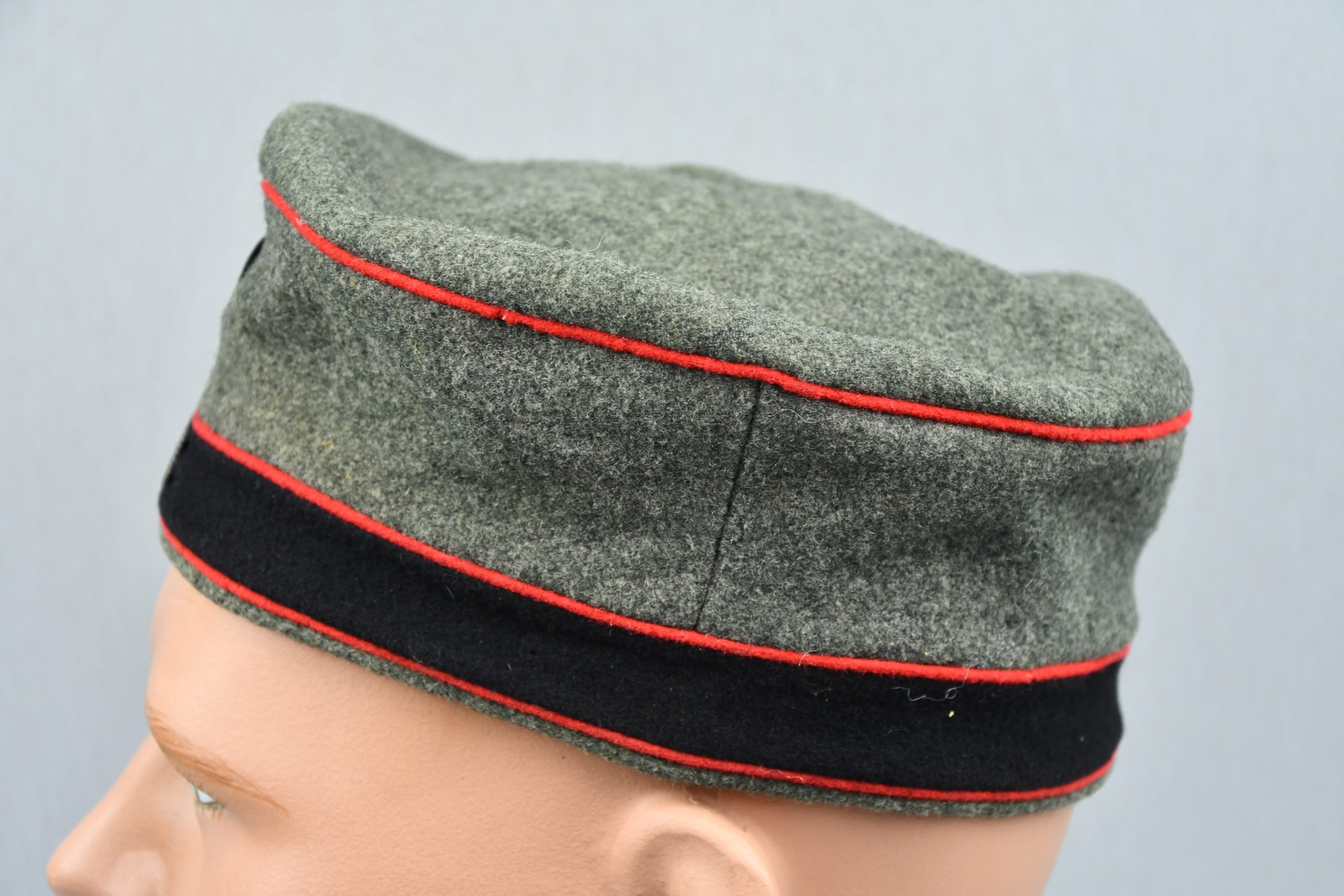 WW1 M1907 German 'Prussian' artillery field cap 'Tellermütze' — image 3