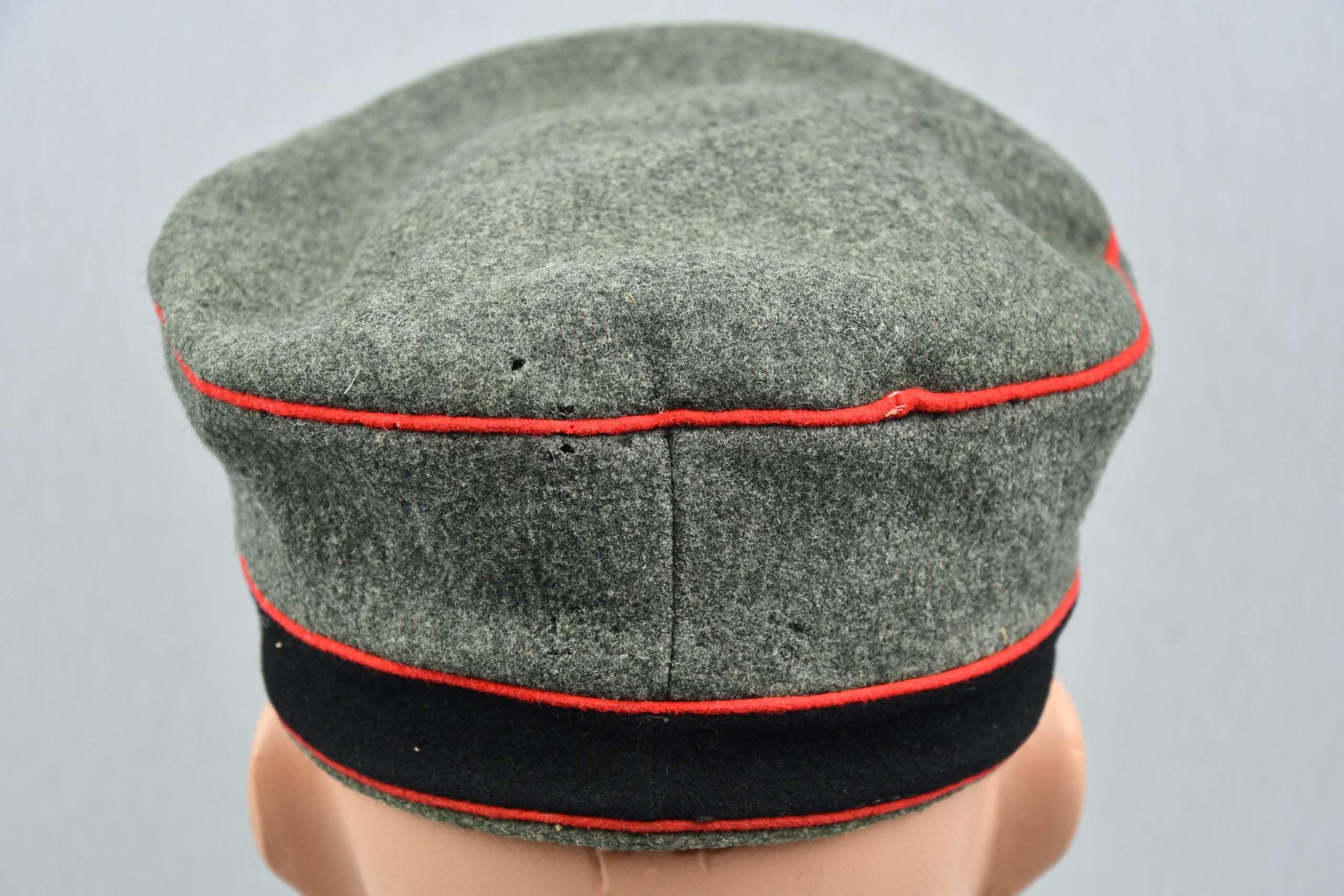 WW1 M1907 German 'Prussian' artillery field cap 'Tellermütze' — image 4