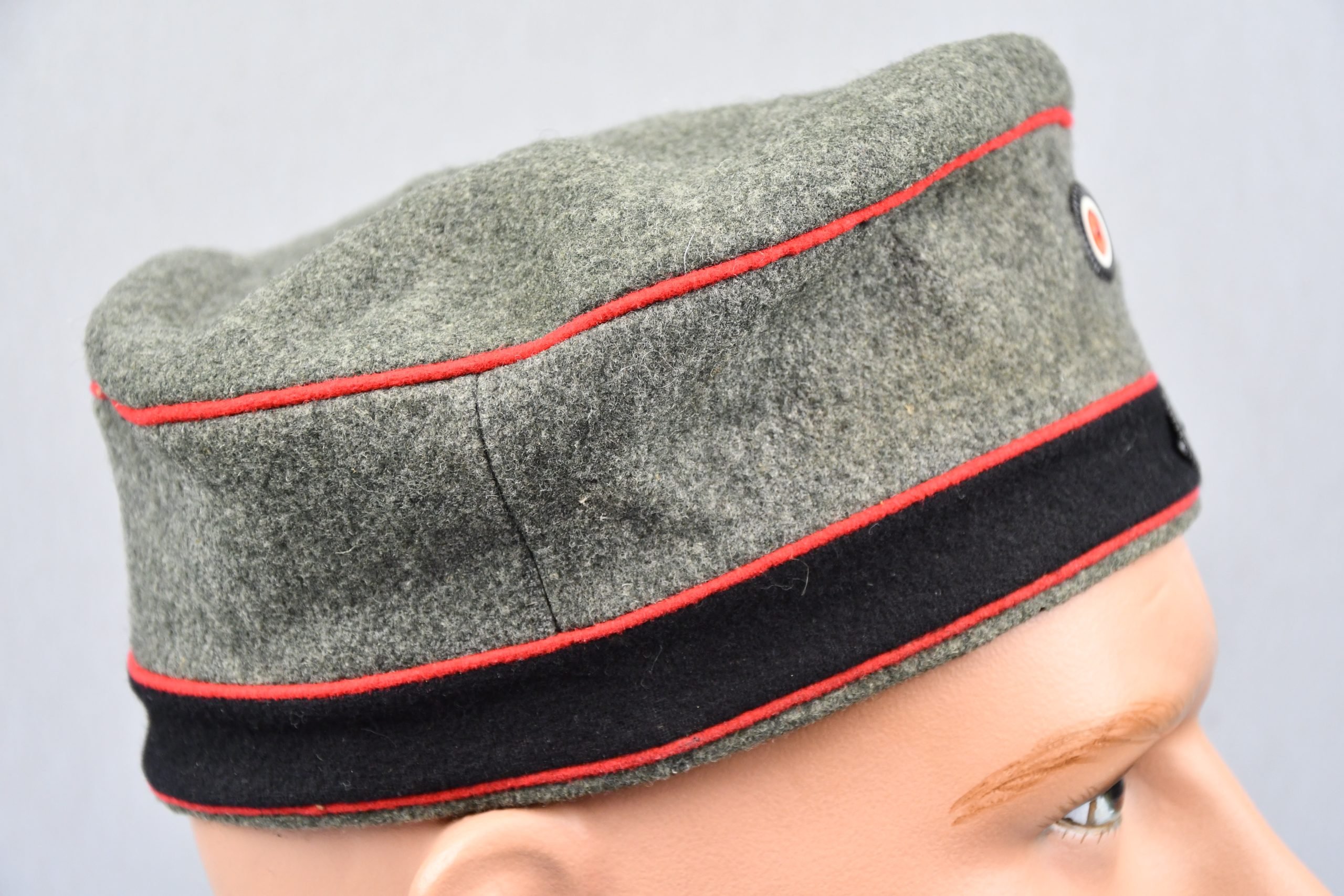 WW1 M1907 German 'Prussian' artillery field cap 'Tellermütze' — image 6