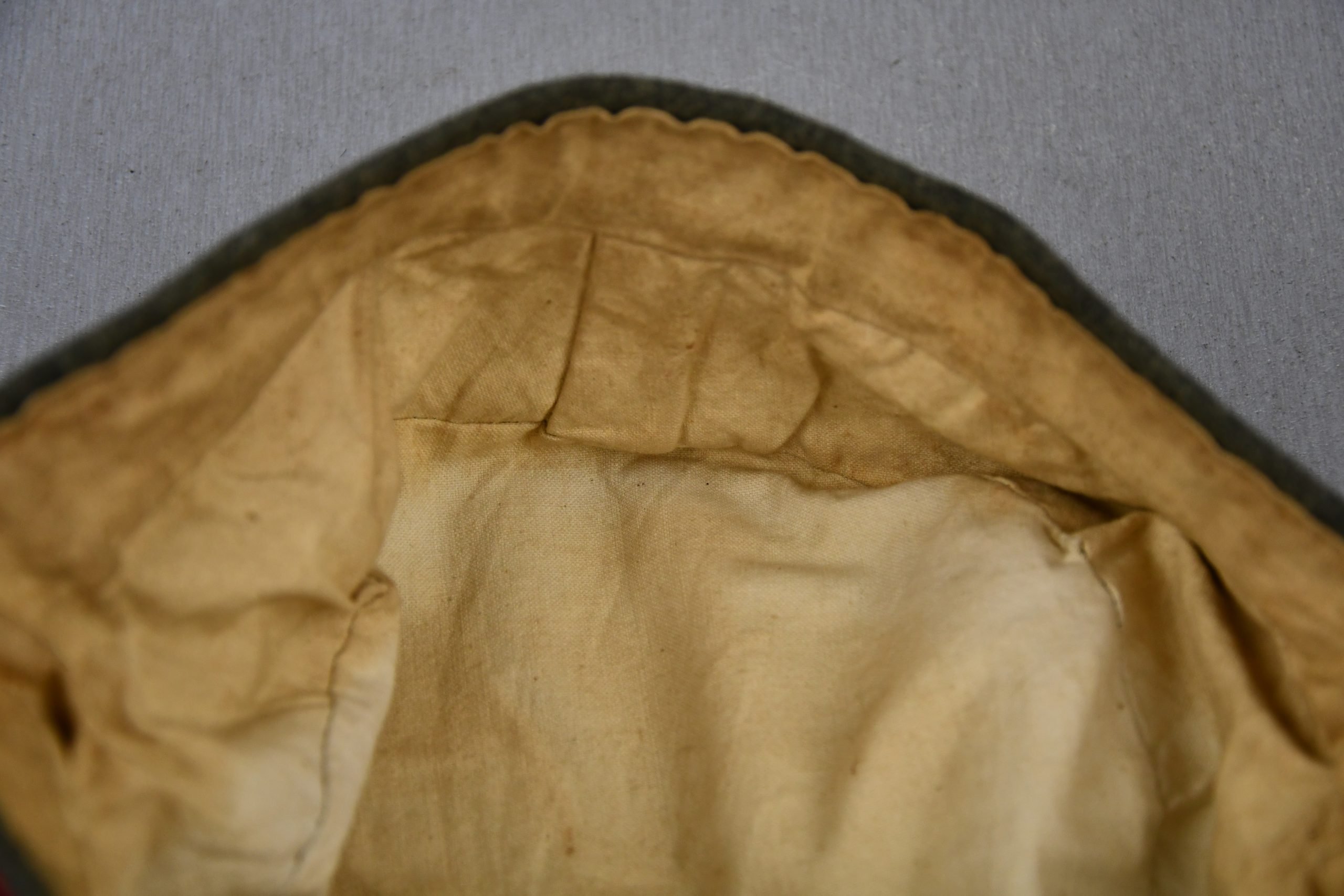 WW1 M1907 German 'Prussian' artillery field cap 'Tellermütze' — image 9