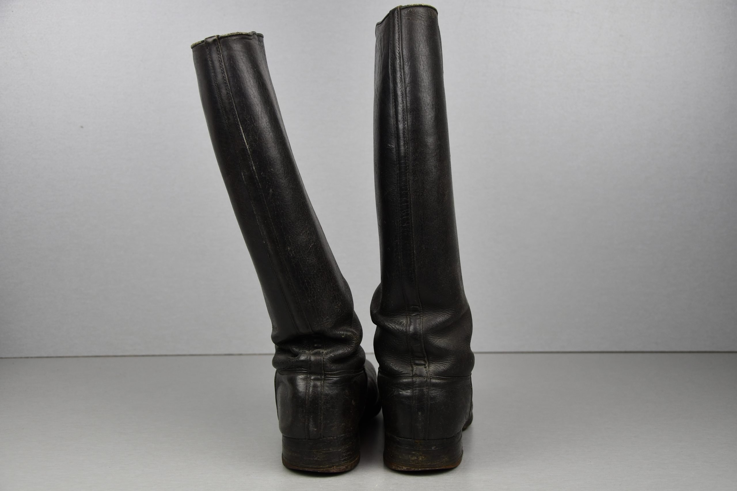 Wehrmacht/SS leather officer boots with hob nails — image 10