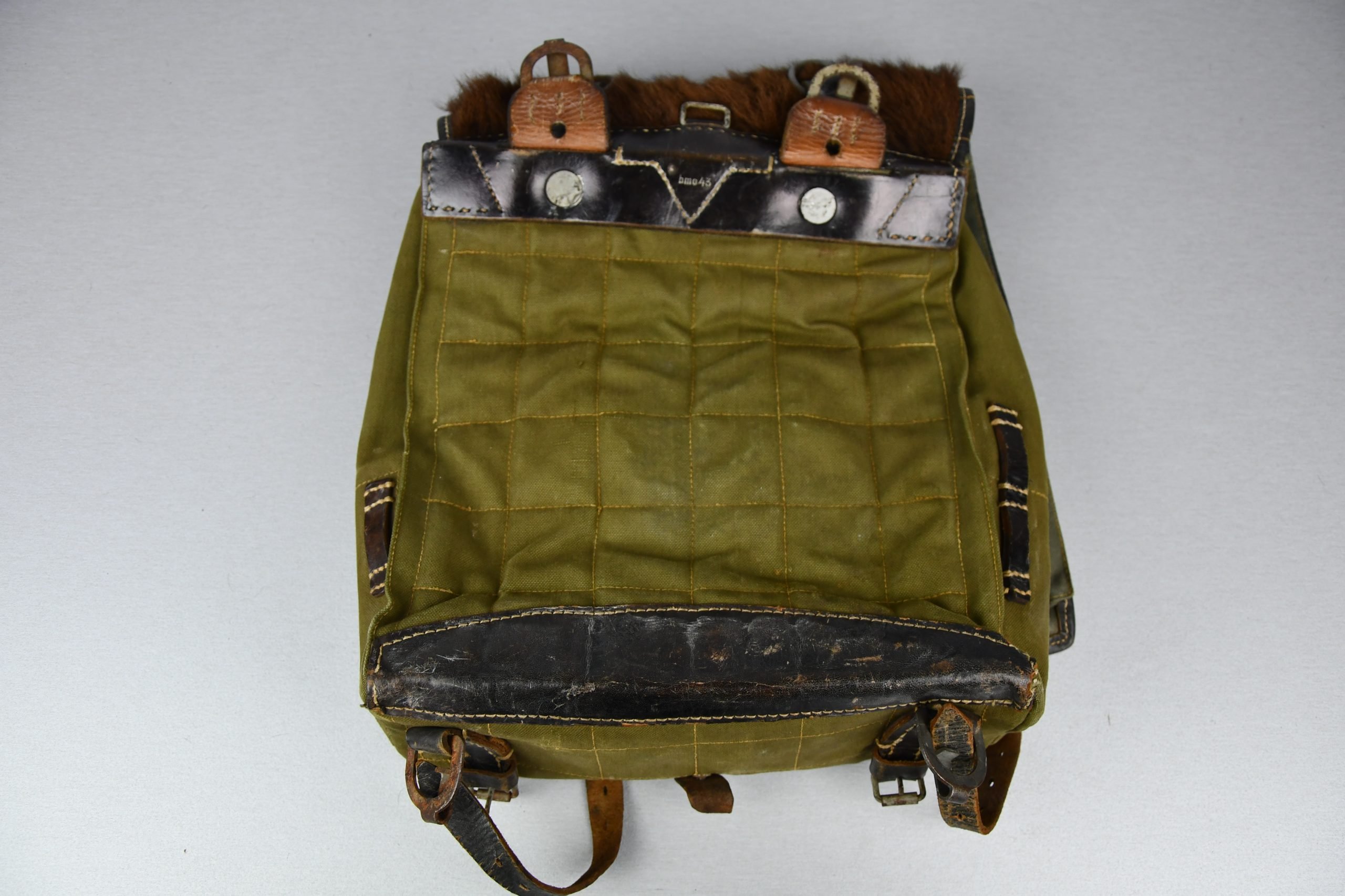 Wehrmacht 'Tornister' pony fur rucksack by bmo 1943 — image 5