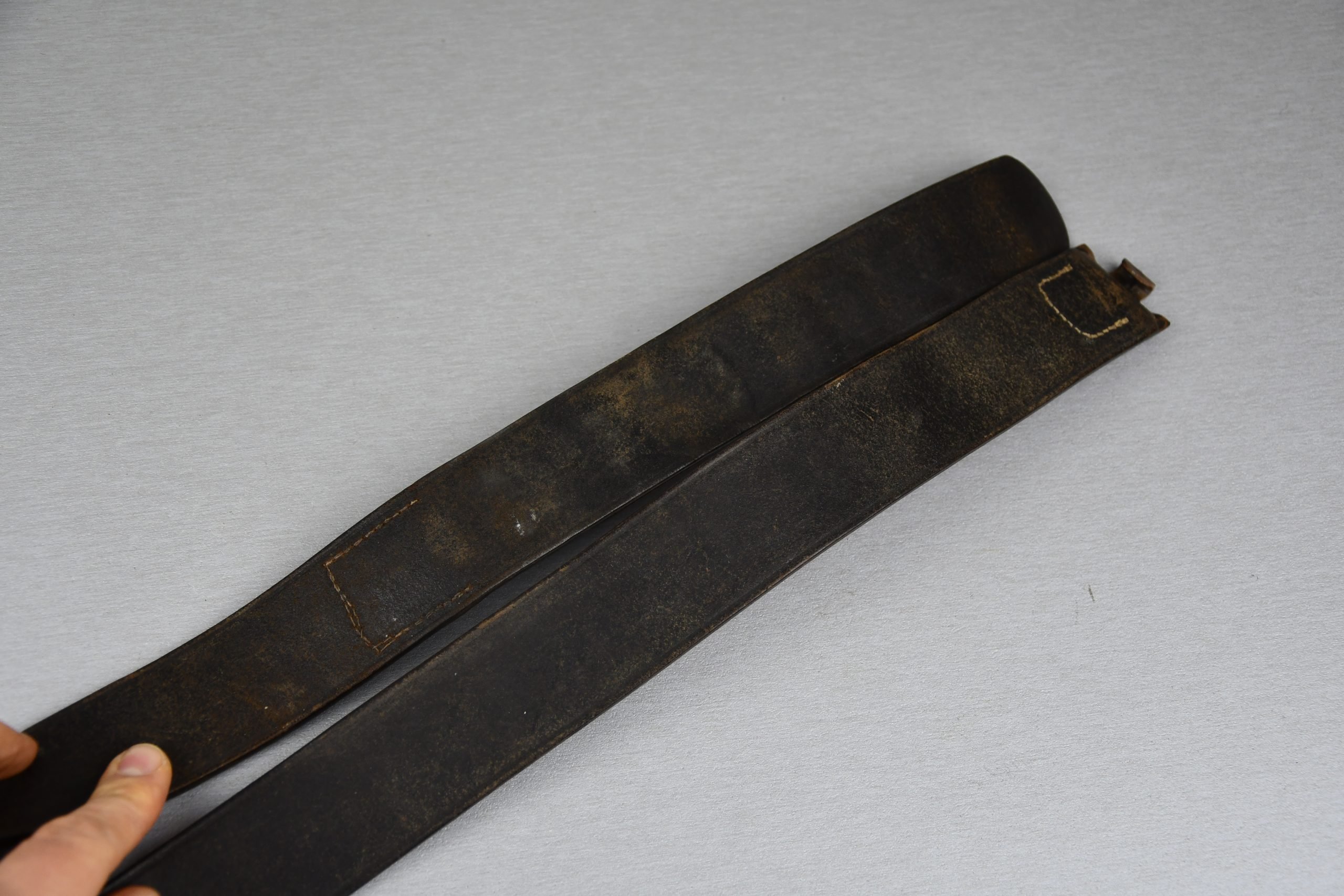 Luftwaffe leather equipment belt ca. 1941 — image 4