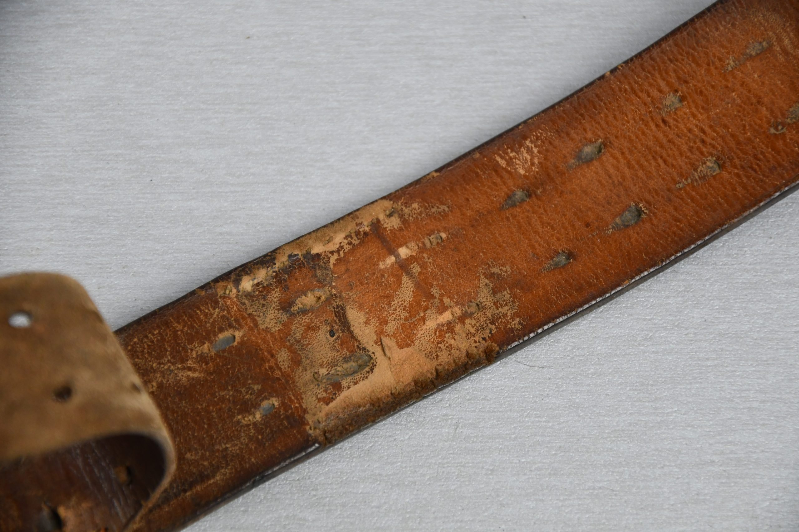 Luftwaffe leather equipment belt ca. 1941 — image 7