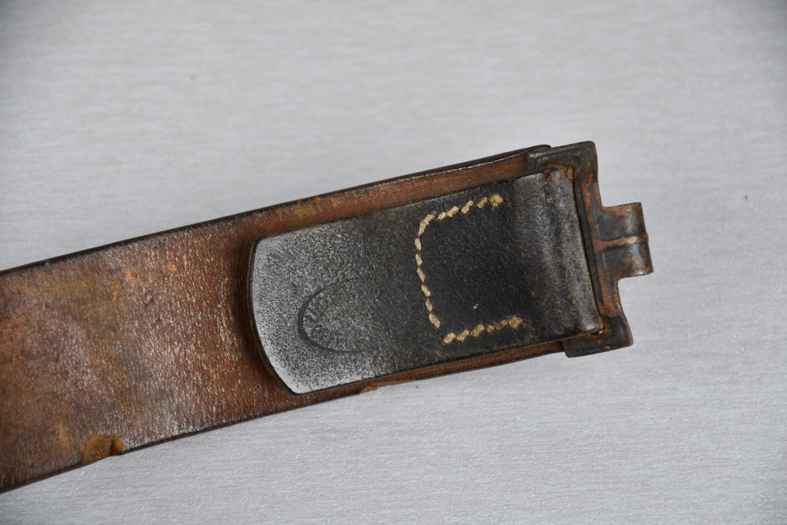 Luftwaffe leather equipment belt ca. 1941 — image 9