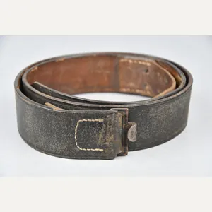 Luftwaffe leather equipment belt ca. 1941
