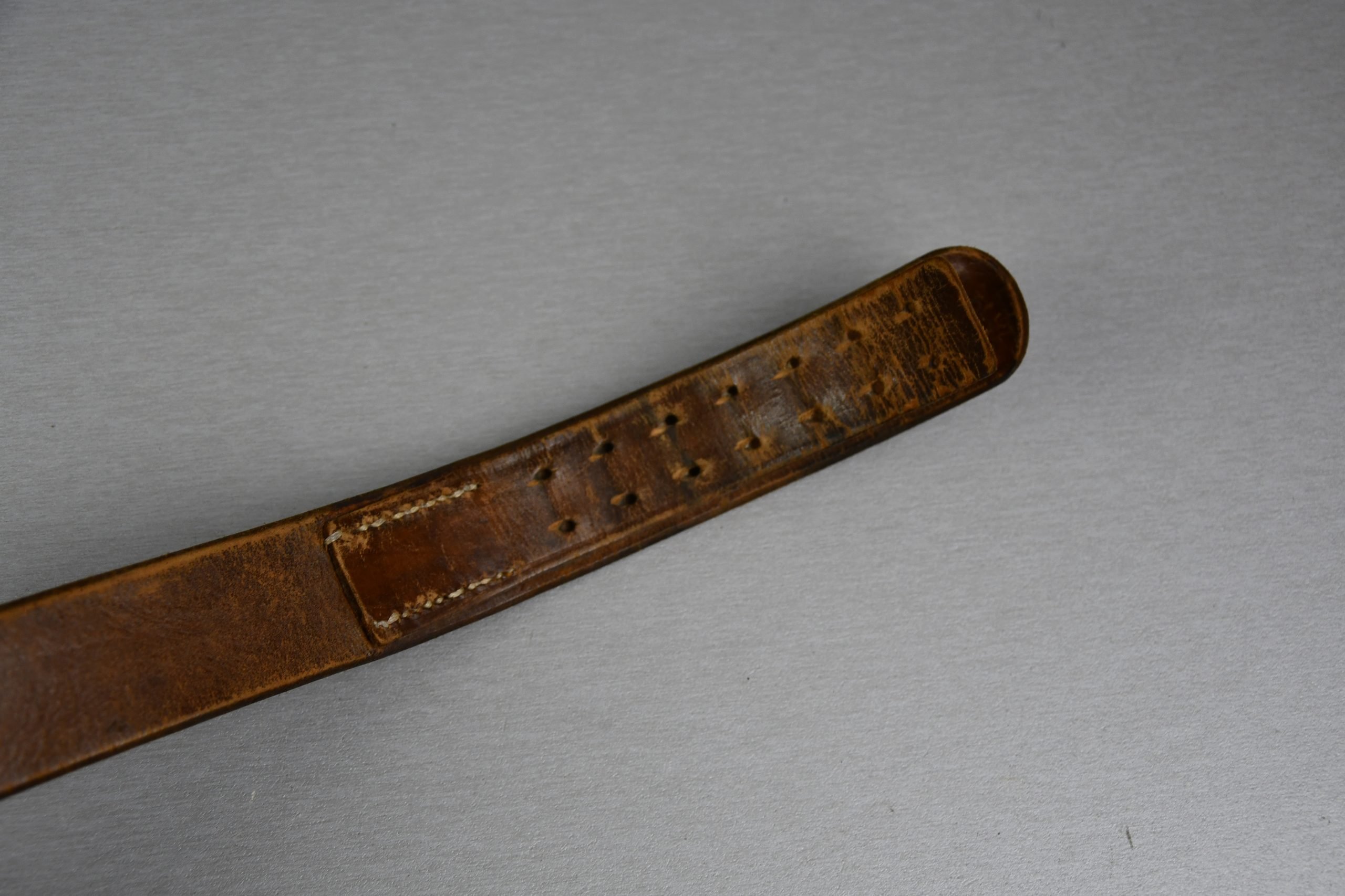 Wehrmacht leather equipment belt 1942 — image 5