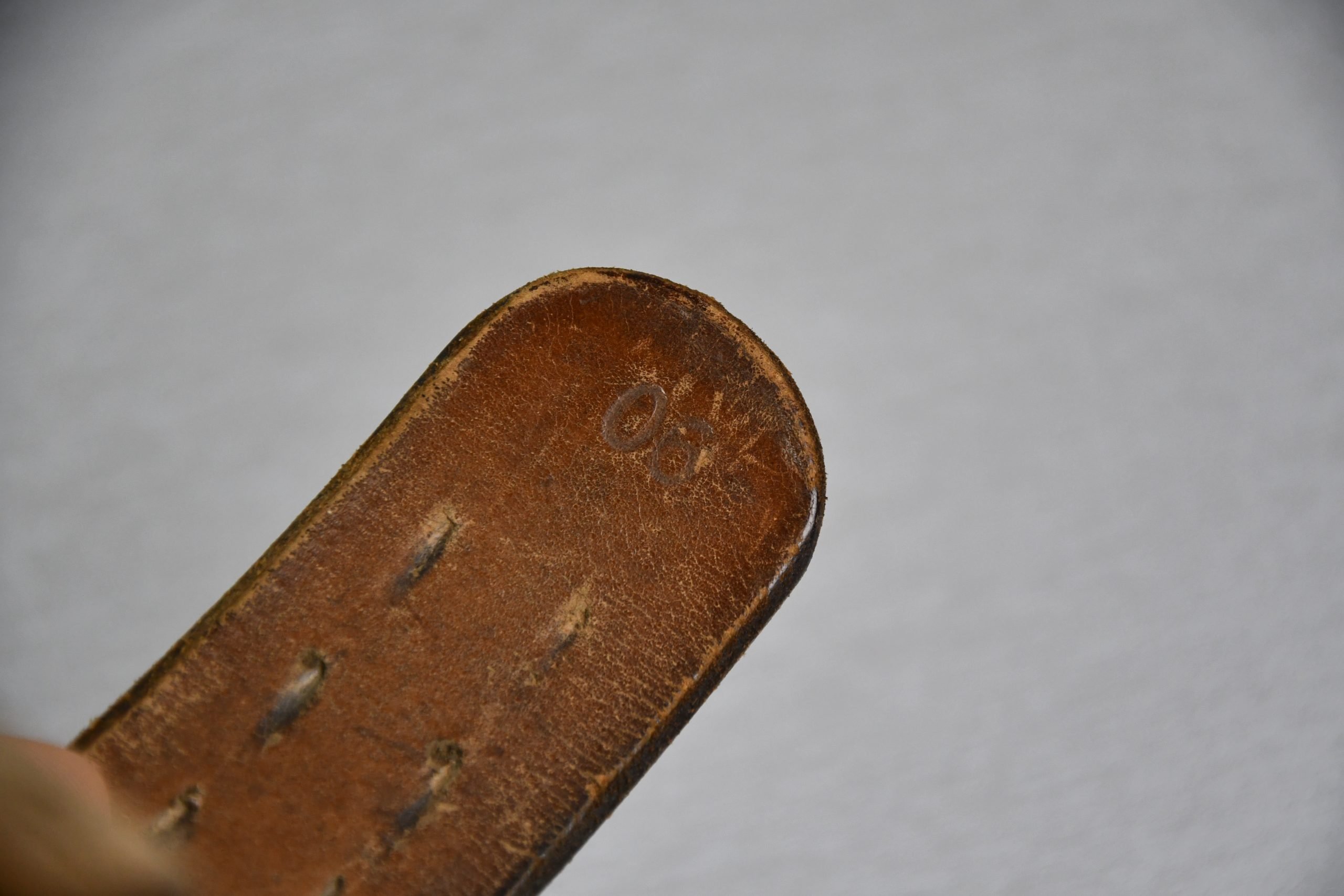 Wehrmacht leather equipment belt 1942 — image 6