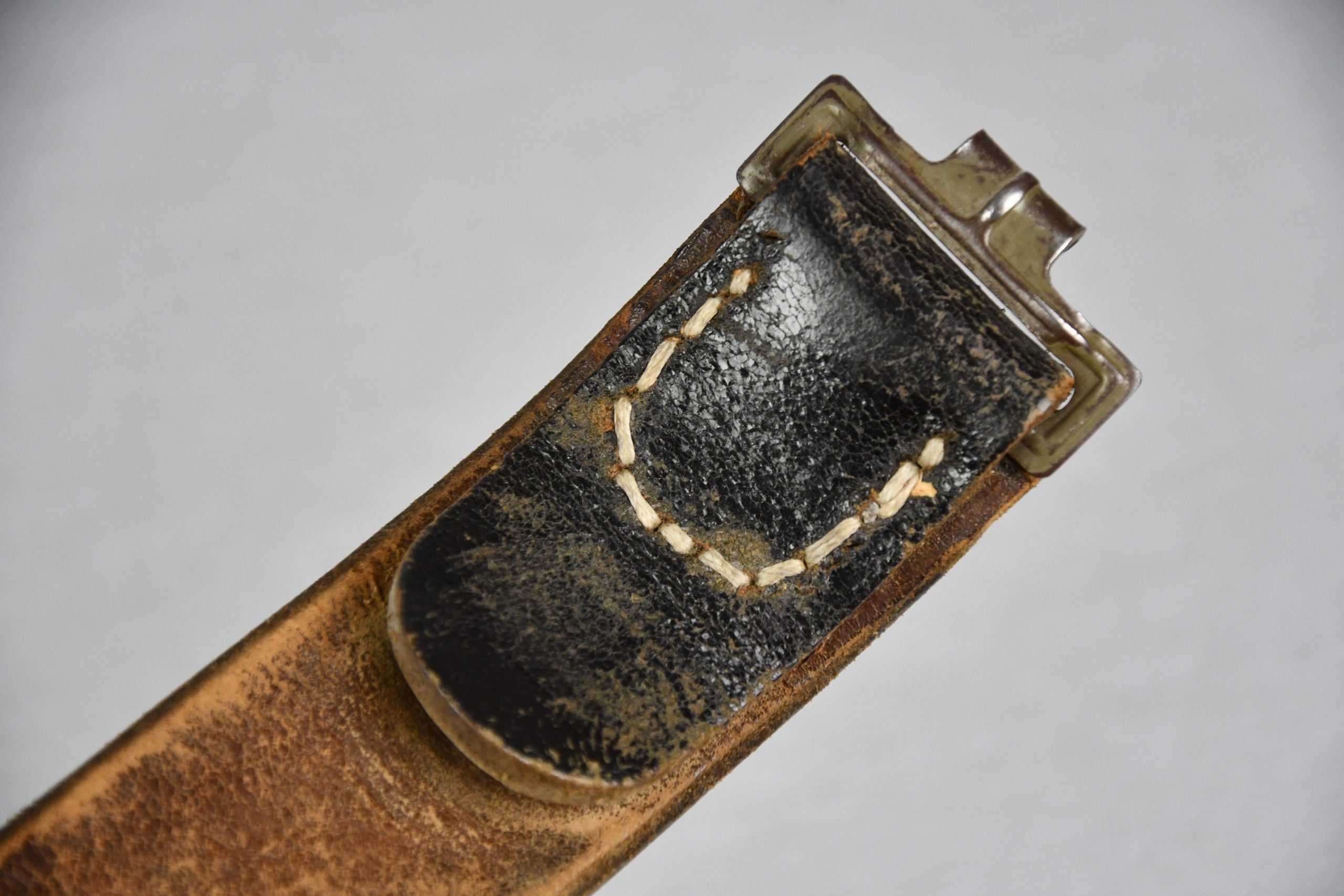 Wehrmacht leather equipment belt 1942 — image 7