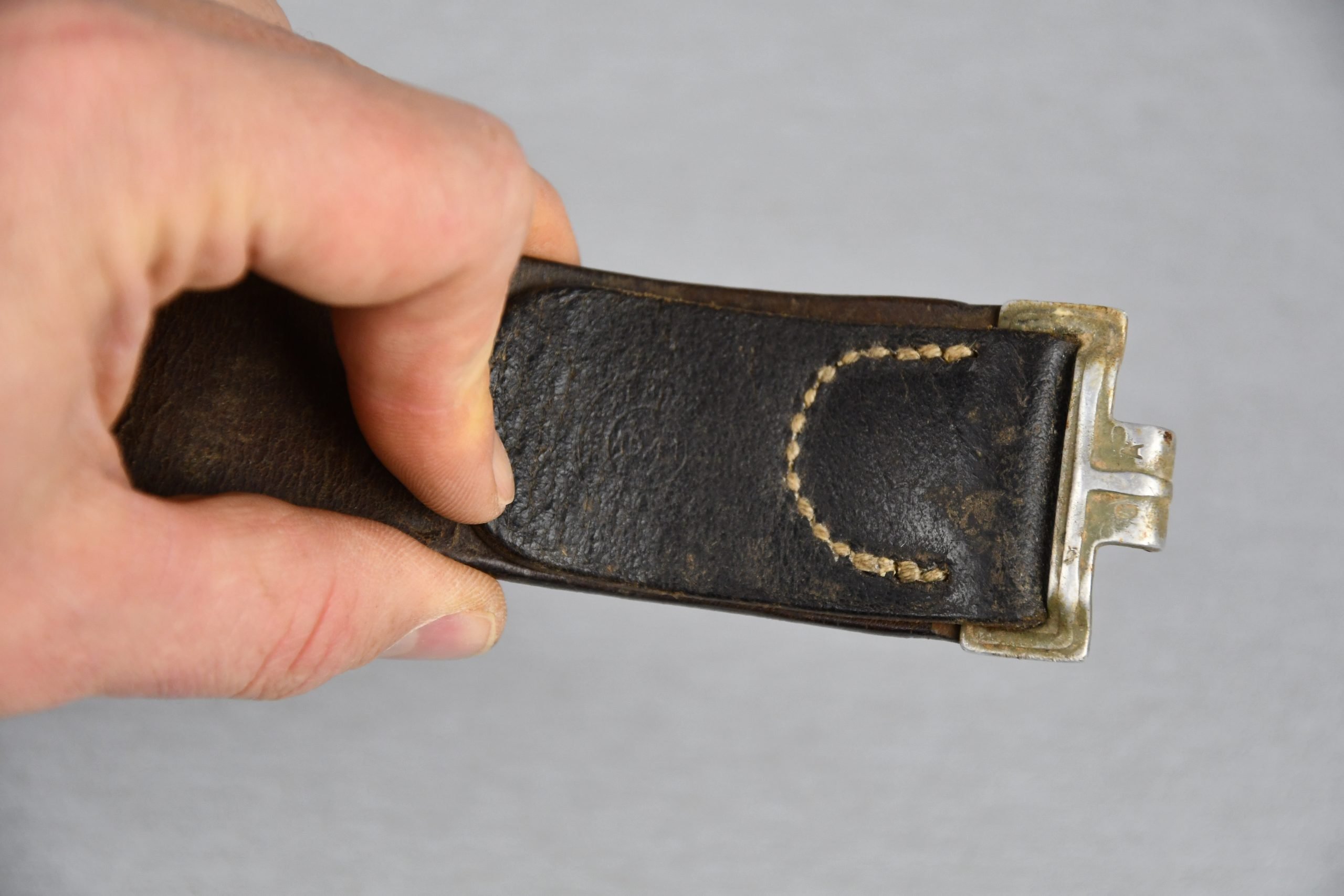 Wehrmacht leather equipment belt 1941 — image 6