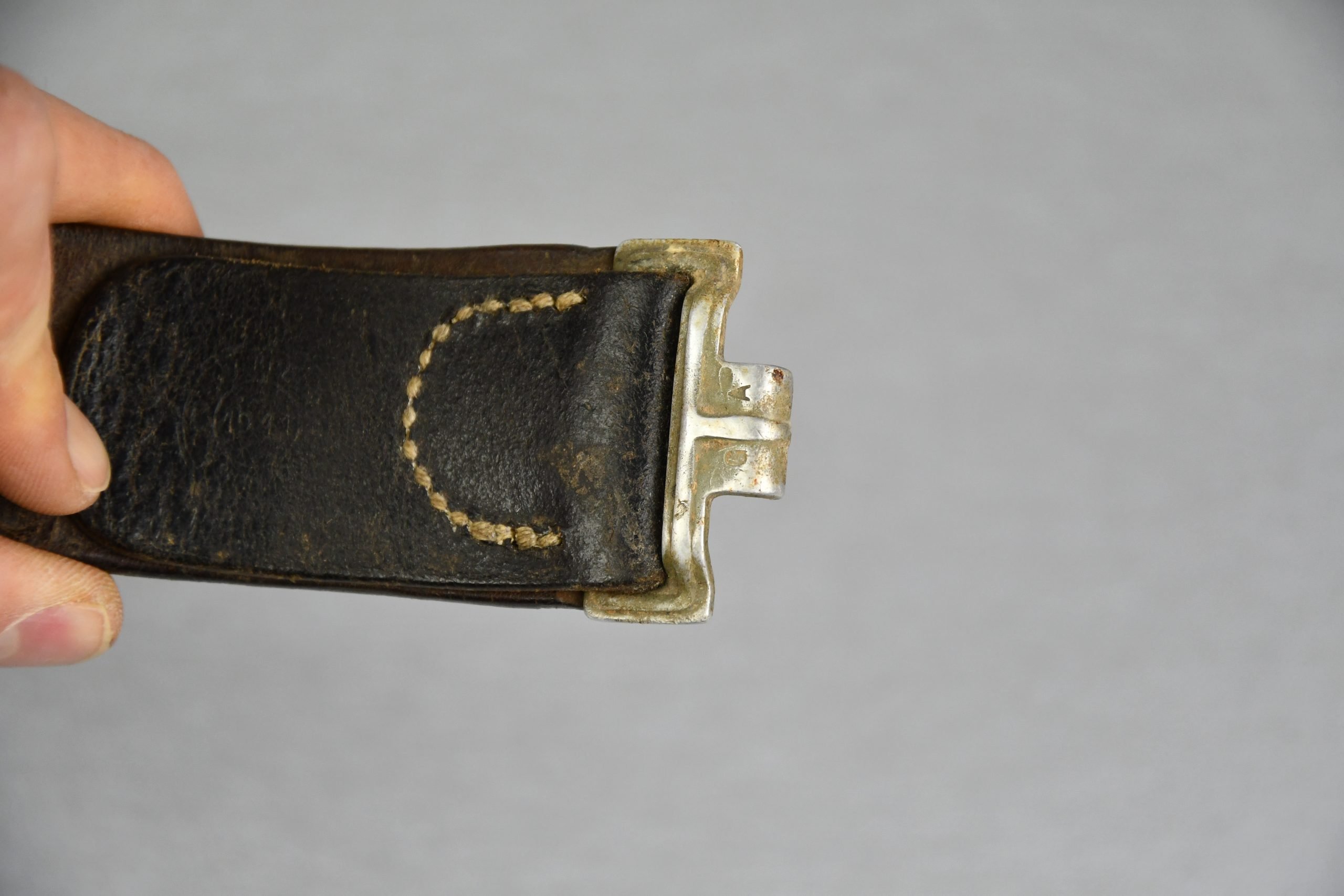 Wehrmacht leather equipment belt 1941 — image 7
