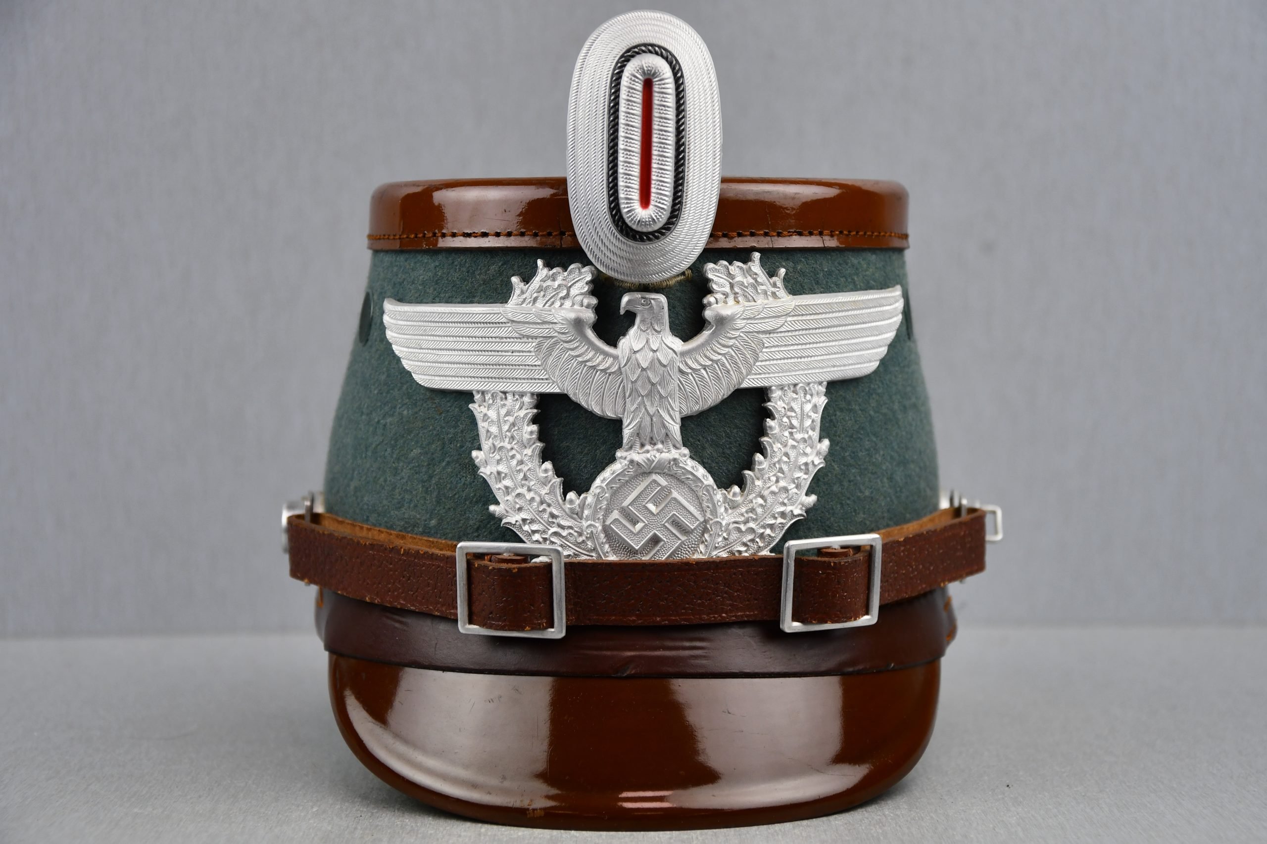 MINT Polizei 'Gendarmerie' Shako (Tschako) by Erel 1939 — image 2