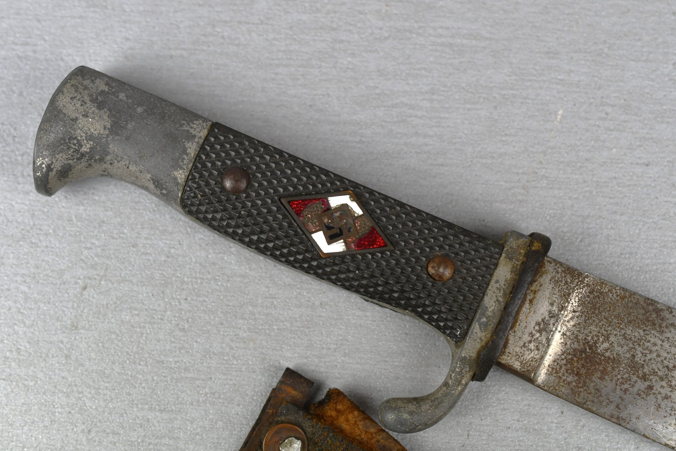 Hitlerjugend knife by RZM M7/13 Schuttelhofer Artur & Co. — image 2