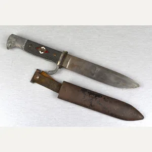 Hitlerjugend knife by RZM M7/13 Schuttelhofer Artur & Co.