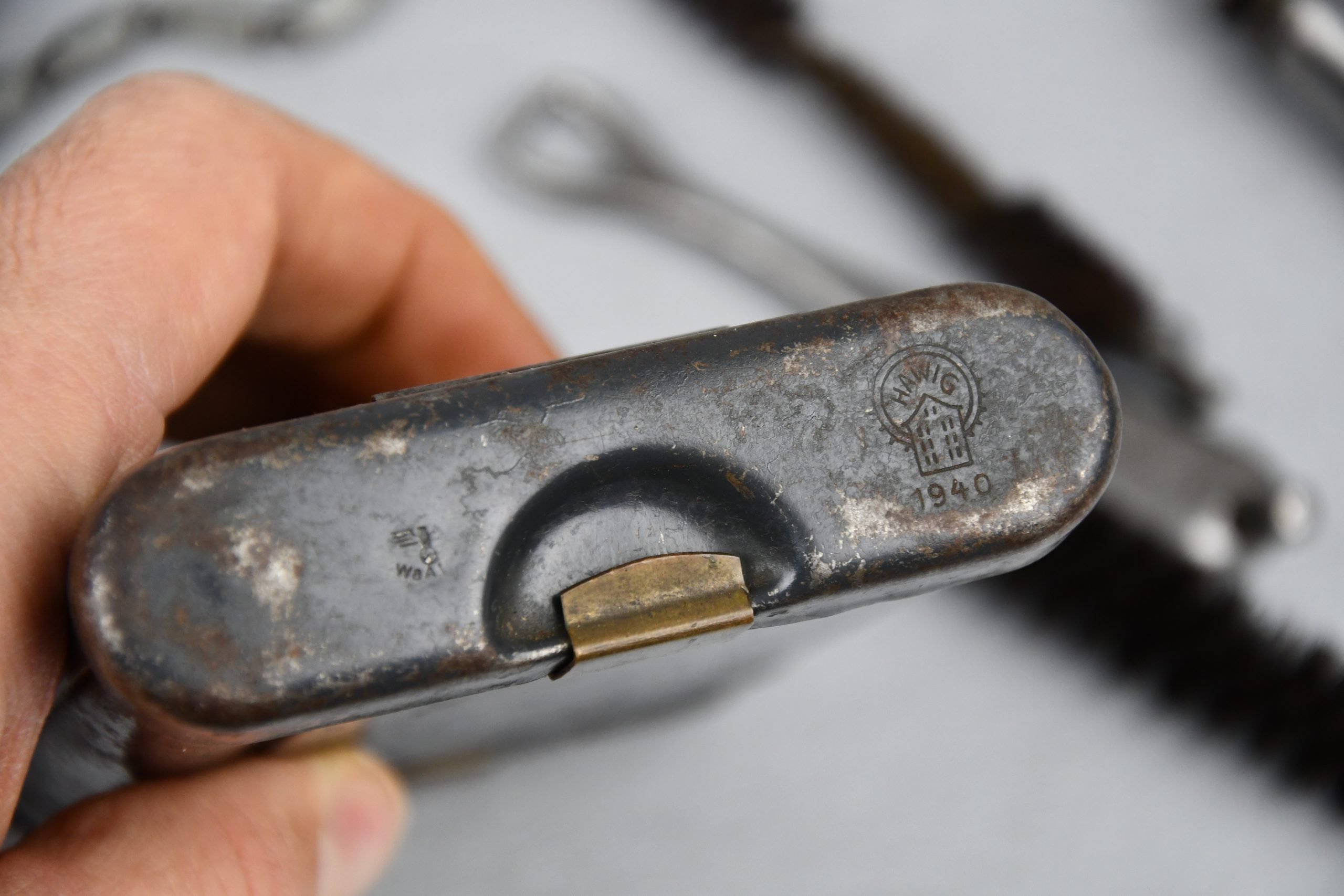 Early Wehrmacht K98 cleaning kit by Hawig 1940 — image 7
